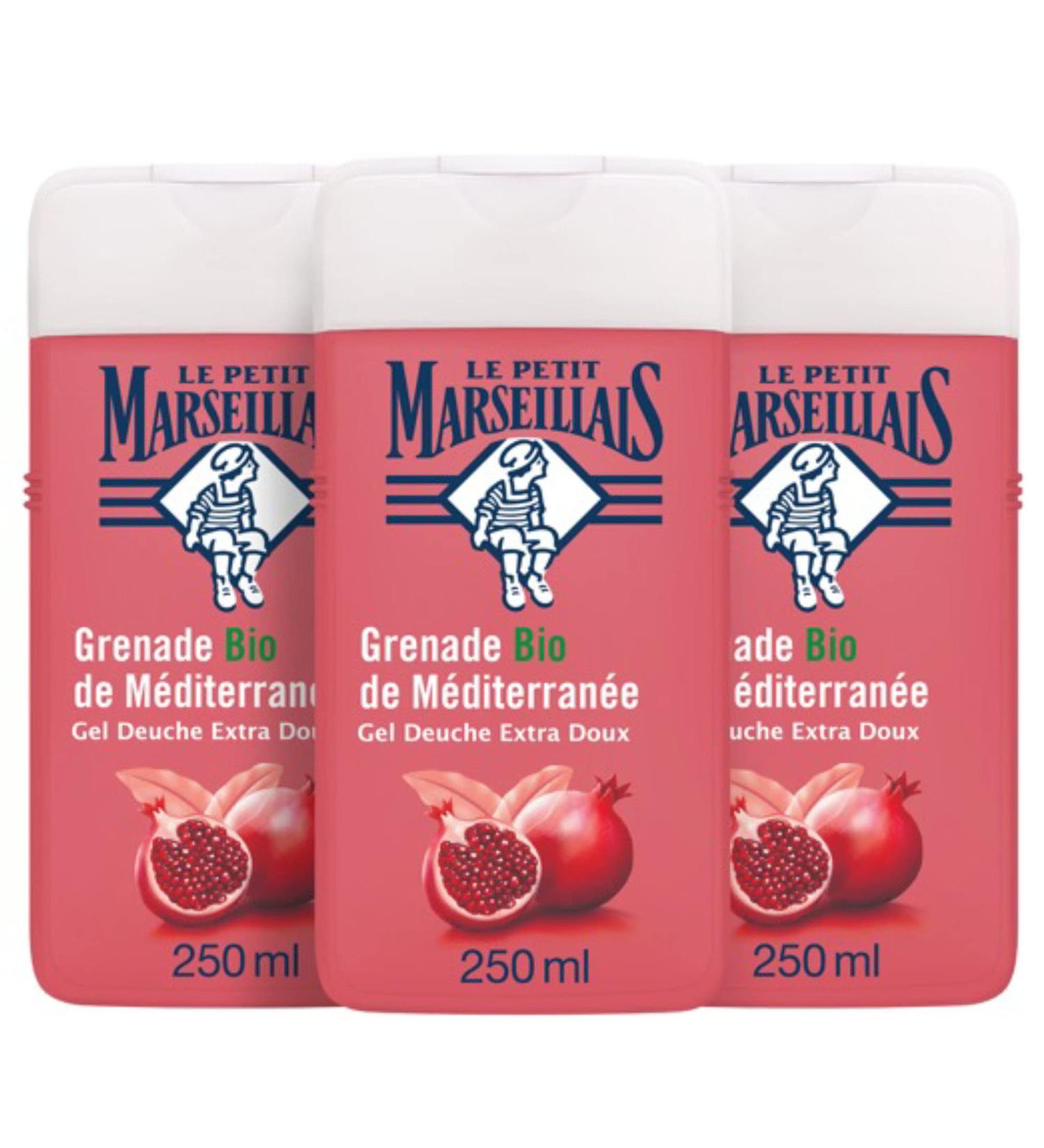 The Little Marseillais Le Petit Marseillais Shower gel extra soft pomegranate medium 250 ml 3 pieces