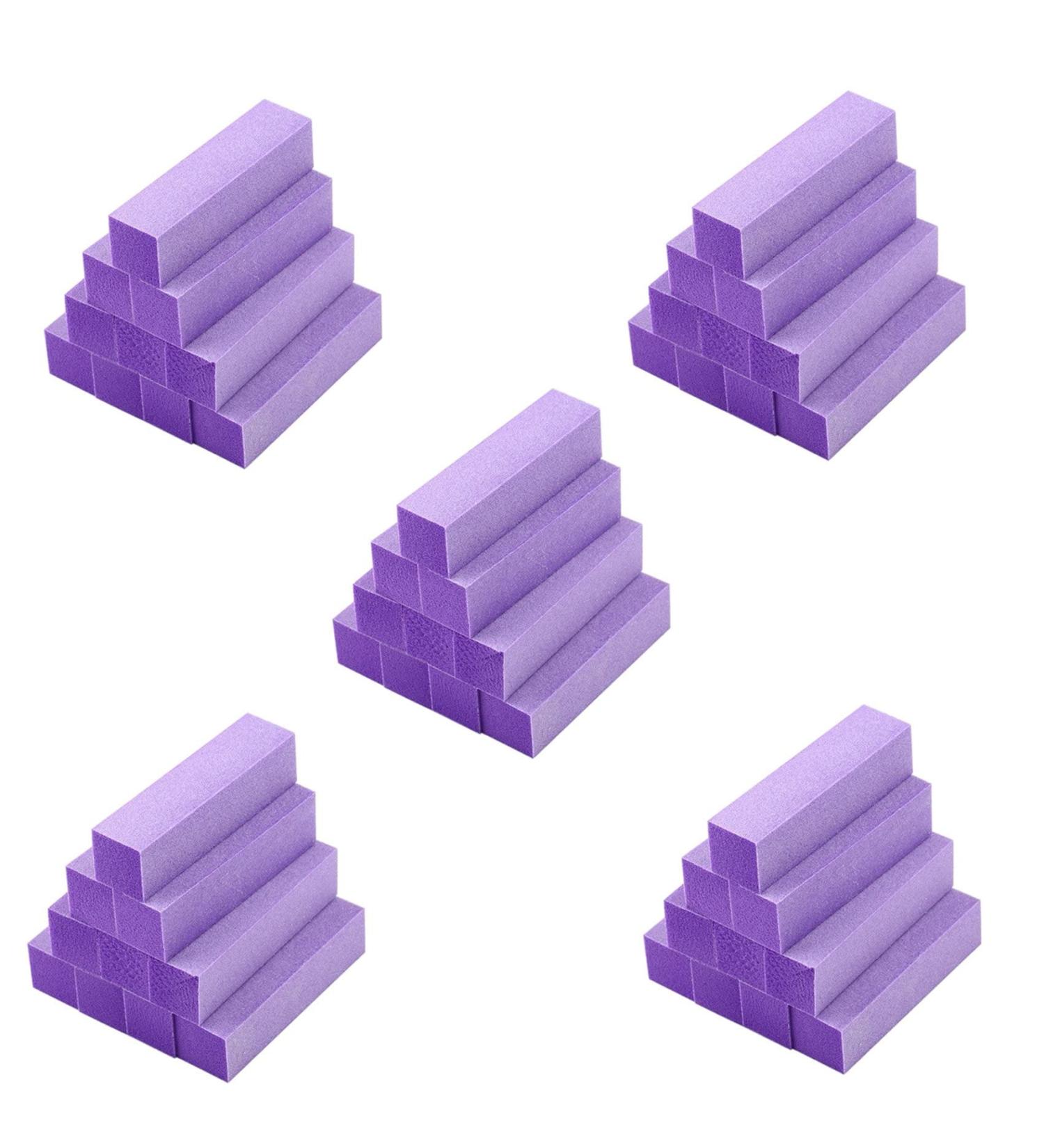 meiyan 50X Buffing Sanding Buffer Block Files Acrylic Pedicure Manicure Nail Art Tips (Color:) - Buy Online on GoSupps.com