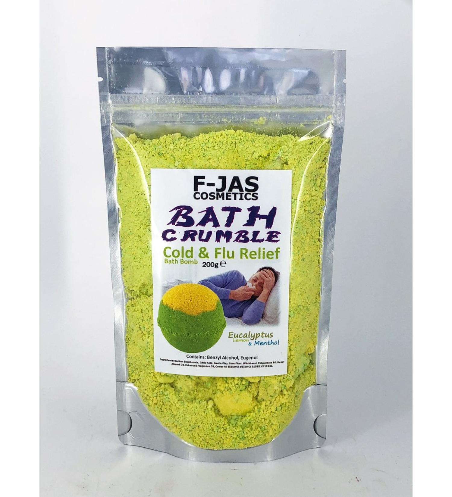 Cold & Flu Relief Bath Crumble 200g - Buy Online on GoSupps.com