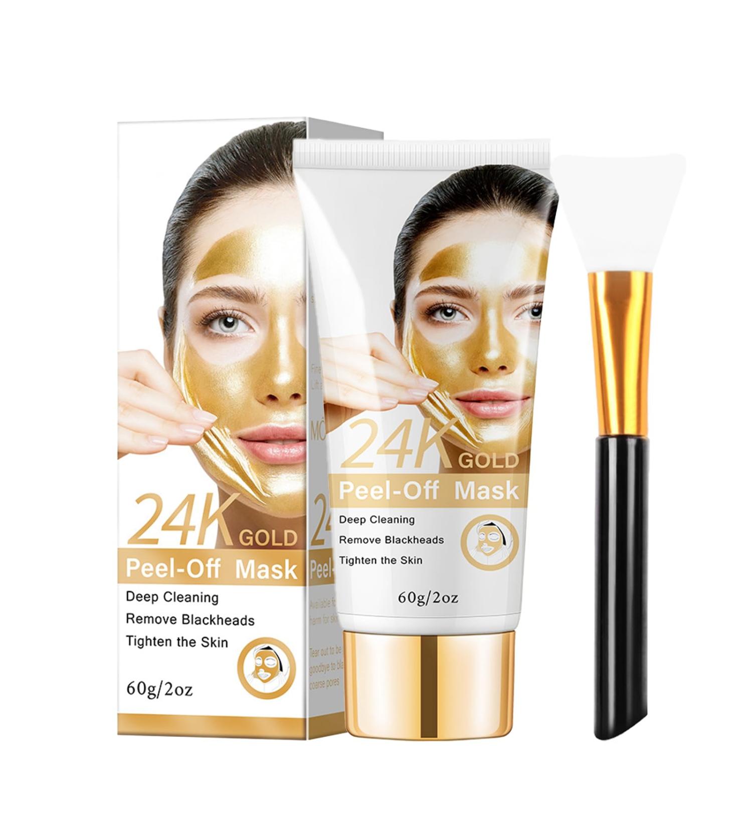 Peel Off Face Masks - Face Masks Skincare for Teenage Girls - 24k Gold Peel-Off Face Masks - Deep Cleaning Purifying Acne - Shrink Pores Unblock PoresTighten Skin - Smooth Face Masks Beauty Skin Care - Buy Online on GoSupps.com