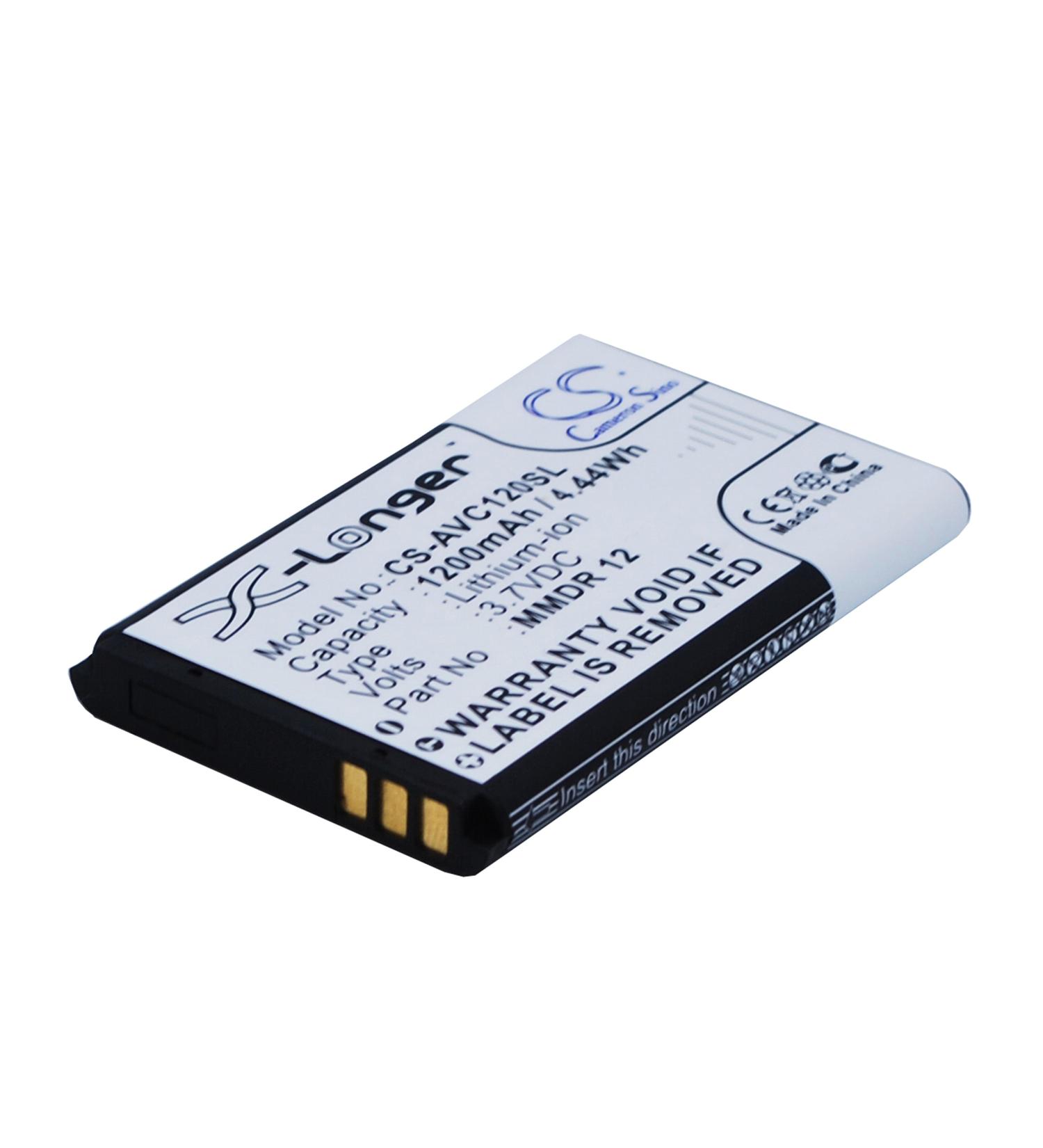 Replacement Battery MMDR 12 Verdit for C12 C22 Piano S62 V2 Verdit 3.7V/1200mAh