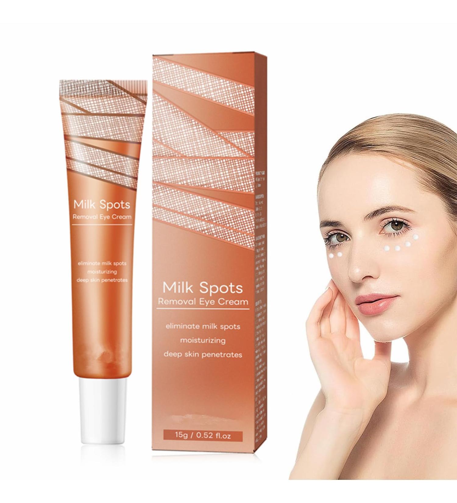 Milia Removal Eye Creams Milia Spots Removal Eye Cream Milia Remover Firming Anti Wrinkle Whitening Eye Cream Smooth Milia Eyes Cream Milia Spot Care Cream 15g - Buy Online on GoSupps.com