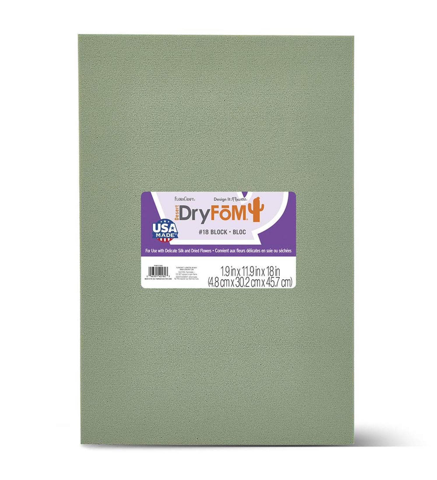 FloraCraft Floral Desert DryFM Sheet - 1.8x11.8x17.8 - Pack of 2 - Buy Online on GoSupps.com