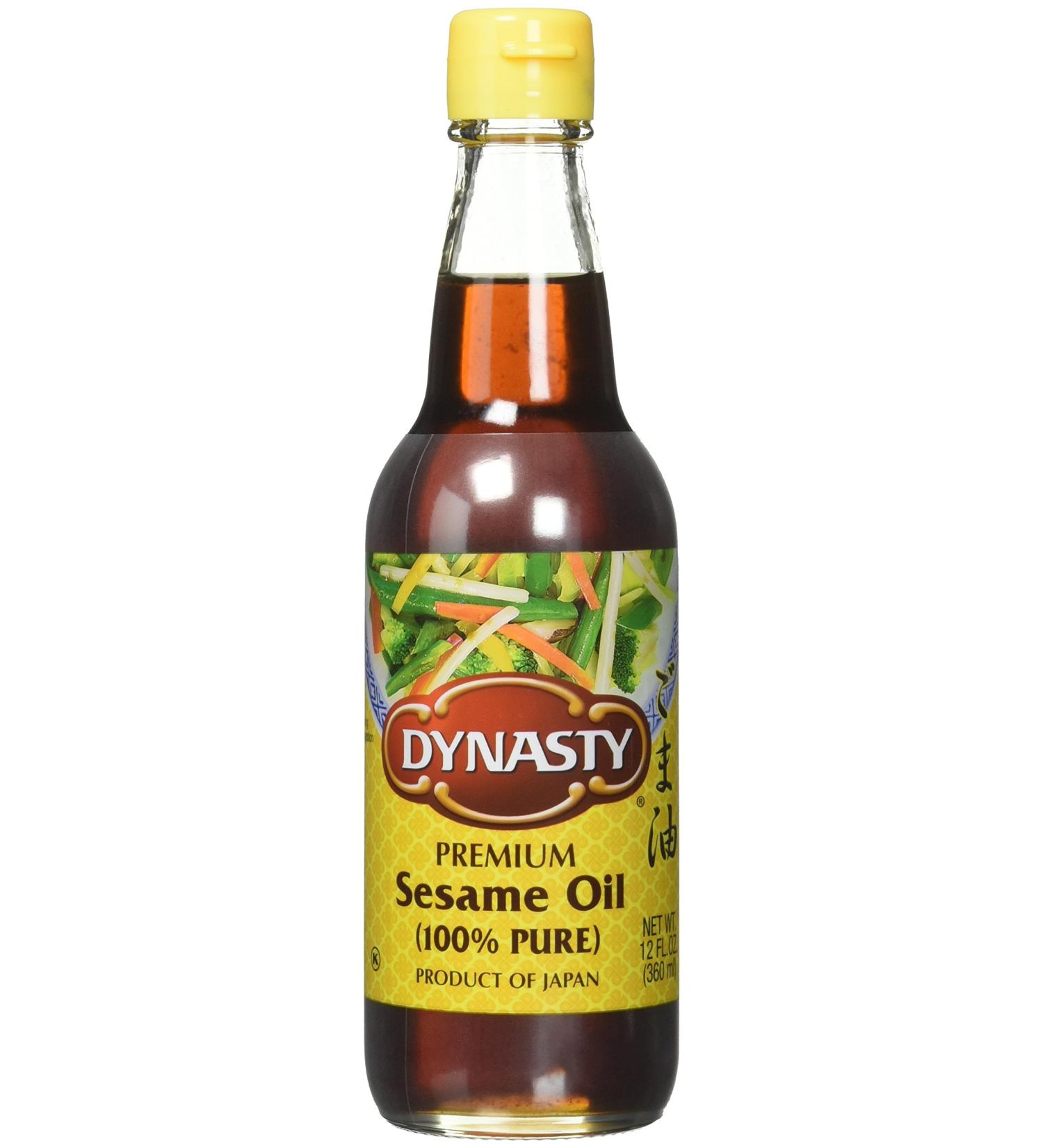 Dynasty Sesame Oil 12 oz - Premium Quality Asian Cooking Oil - Buy Online on GoSupps.com