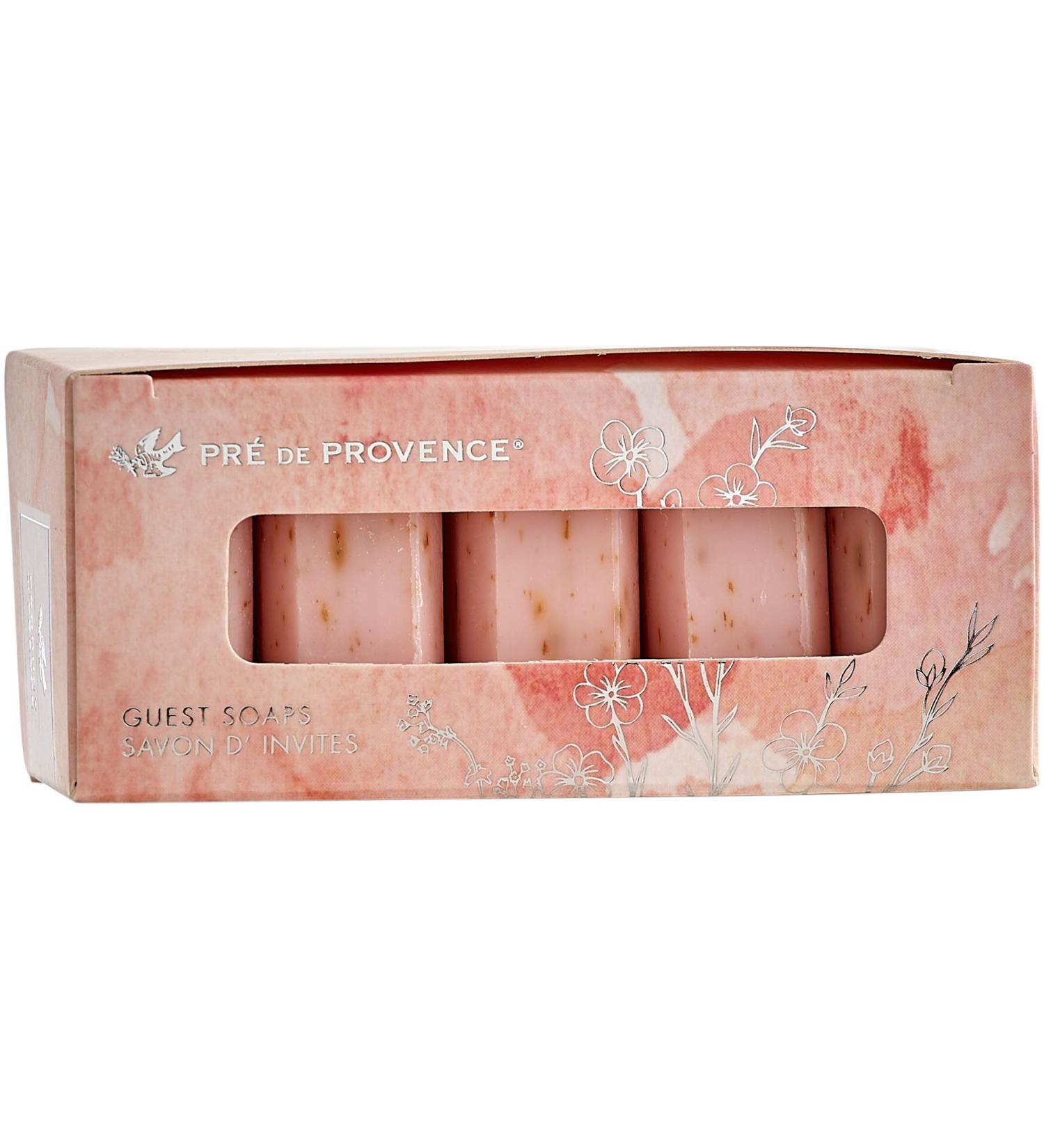 Pre De Provence Luxury Rose Guest Gift Soap Set - 0.9 oz (Pack of 5) - Buy Online on GoSupps.com