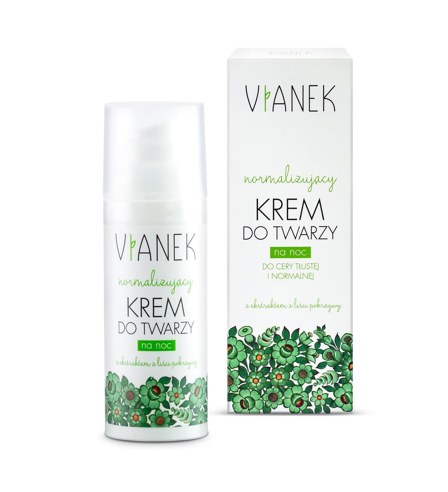 Sylveco Vianek Normalizing Face Night Cream 50 ml - Buy Online on GoSupps.com