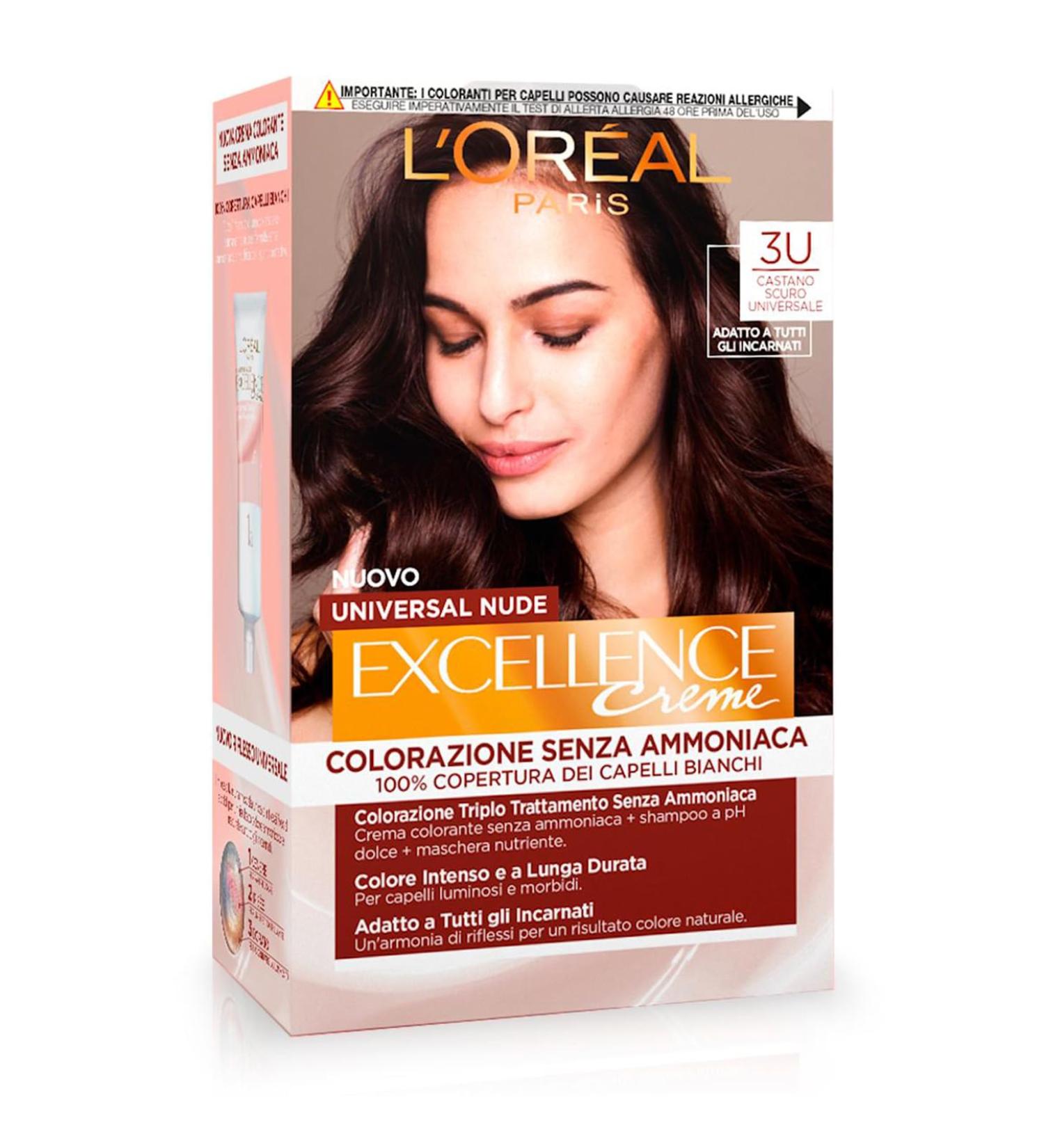 Excellence Senza Ammoniaca 3U Castano Scuro Universale - Buy Online on GoSupps.com