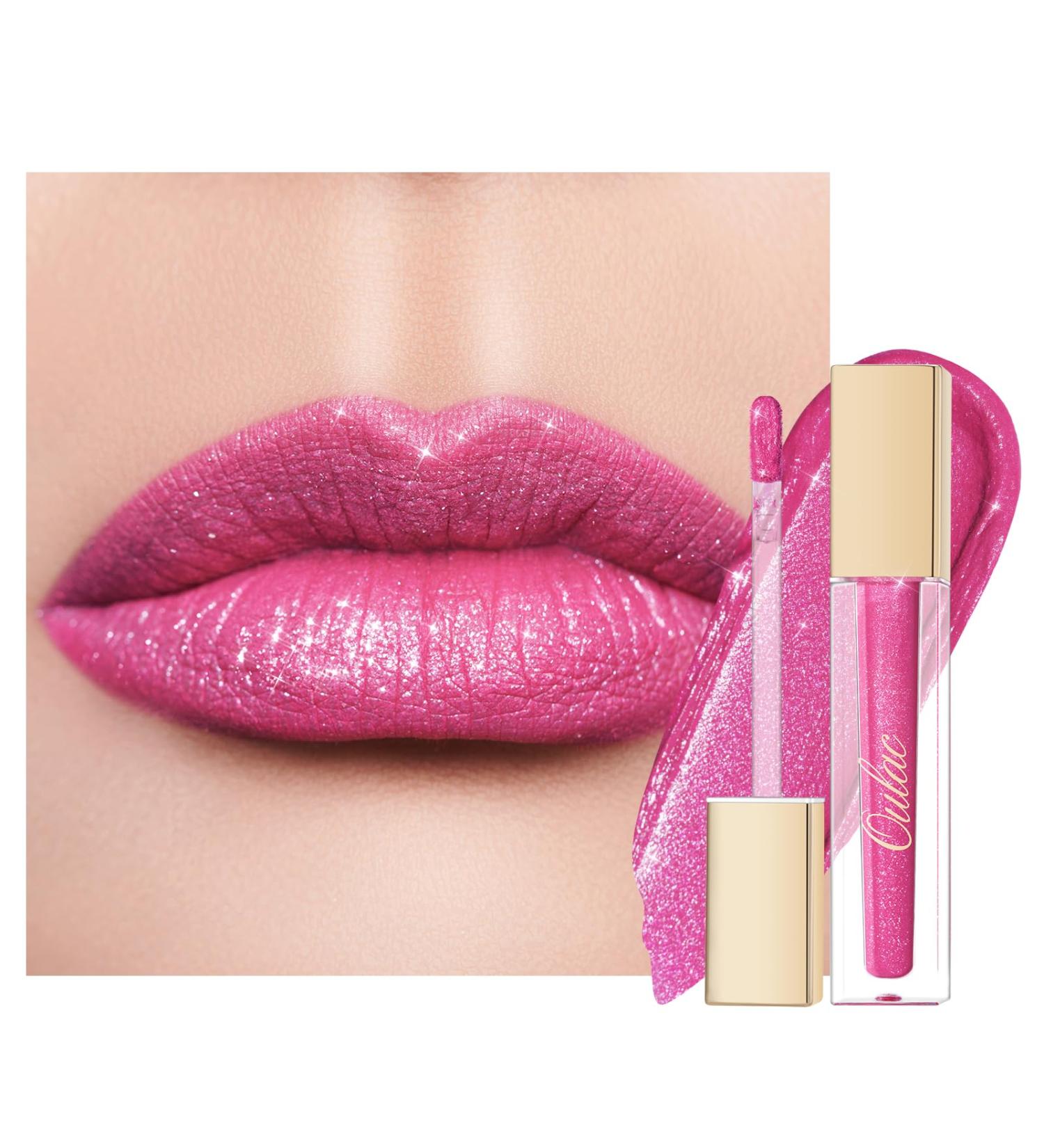 OULAC Matte Liquid Lipstick Long Lasting Lipstick Matte Finish Intense Color Lip Tint Infused with Vitamin E No Transfer Vegan 4.5ml (MS08) - Buy Online on GoSupps.com