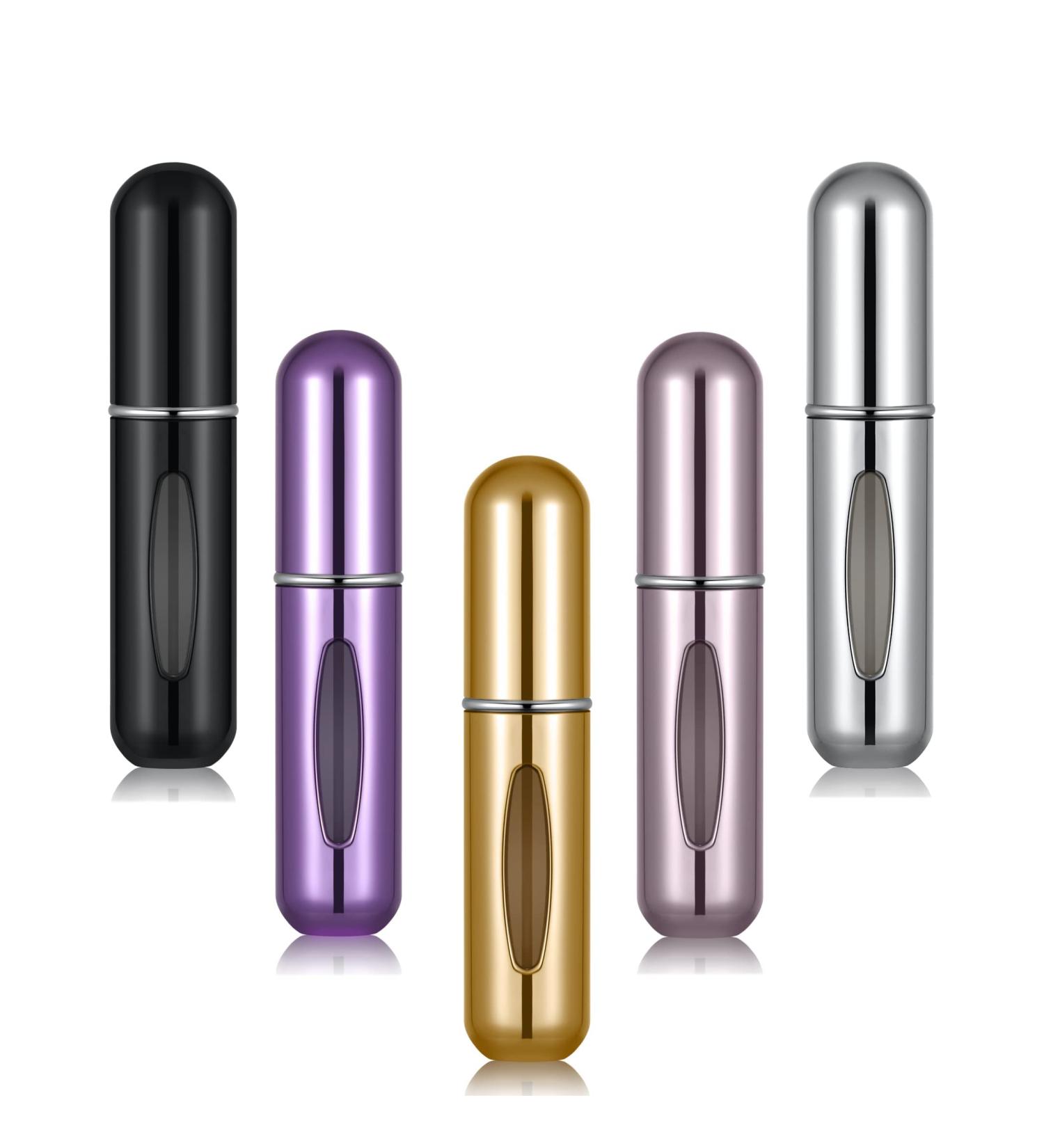 VONOVO Mini Refillable Perfume Atomizer Bottle Travel Spray - 5 Sets of 5ml Accessories - Buy Online on GoSupps.com