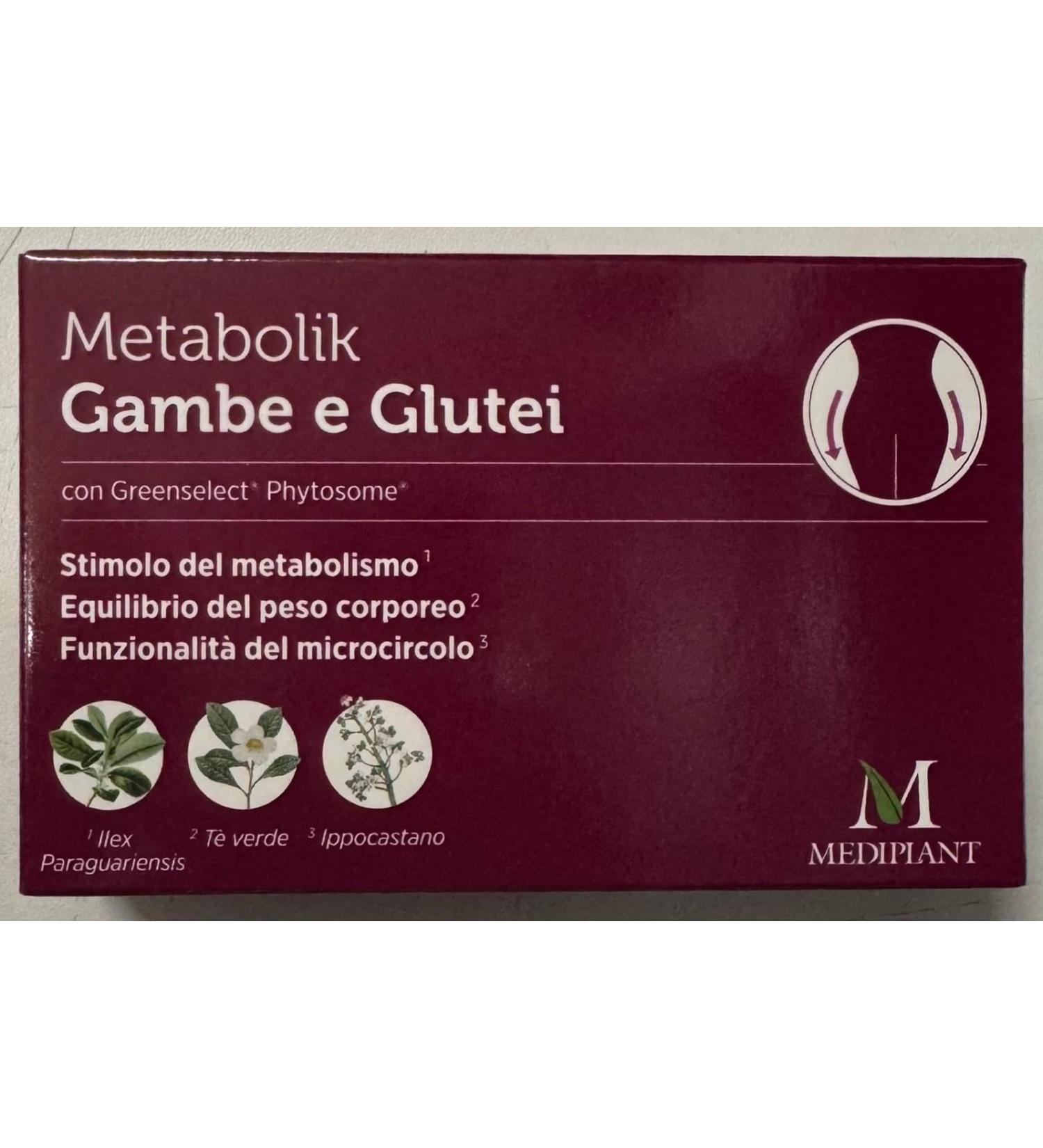 MEDIPLANT METABOLIK LEGS AND BUTTOCKS 30 CAPSULES - Buy Online on GoSupps.com
