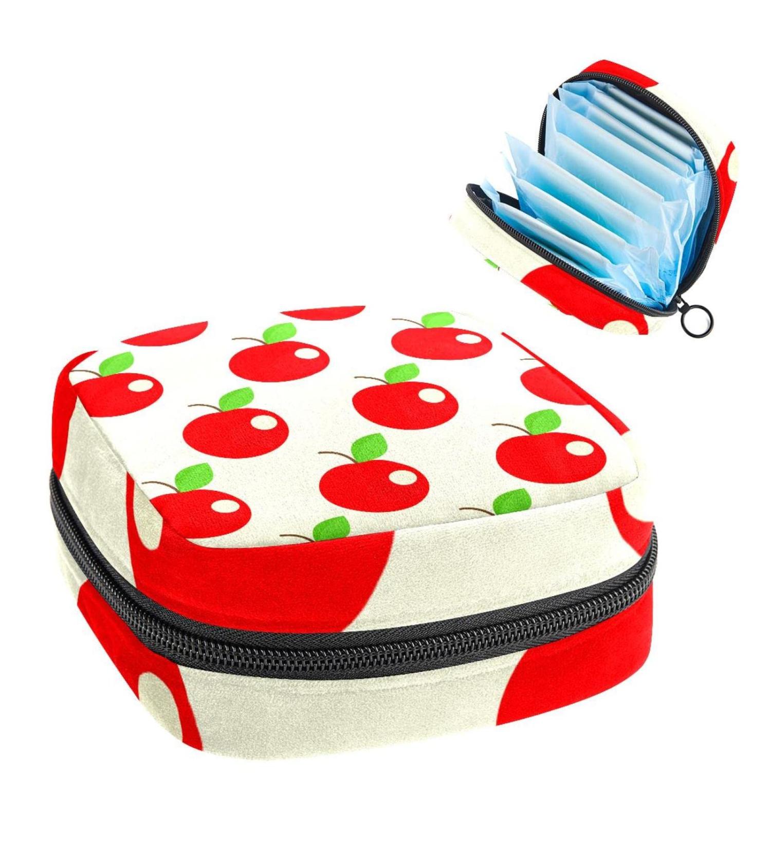 Shop Women s Bond Storage Pockets - Portable Cherry Cartoon Period Kit for Girls | Stylish Feminine Product Bag - Buy Online on GoSupps.com