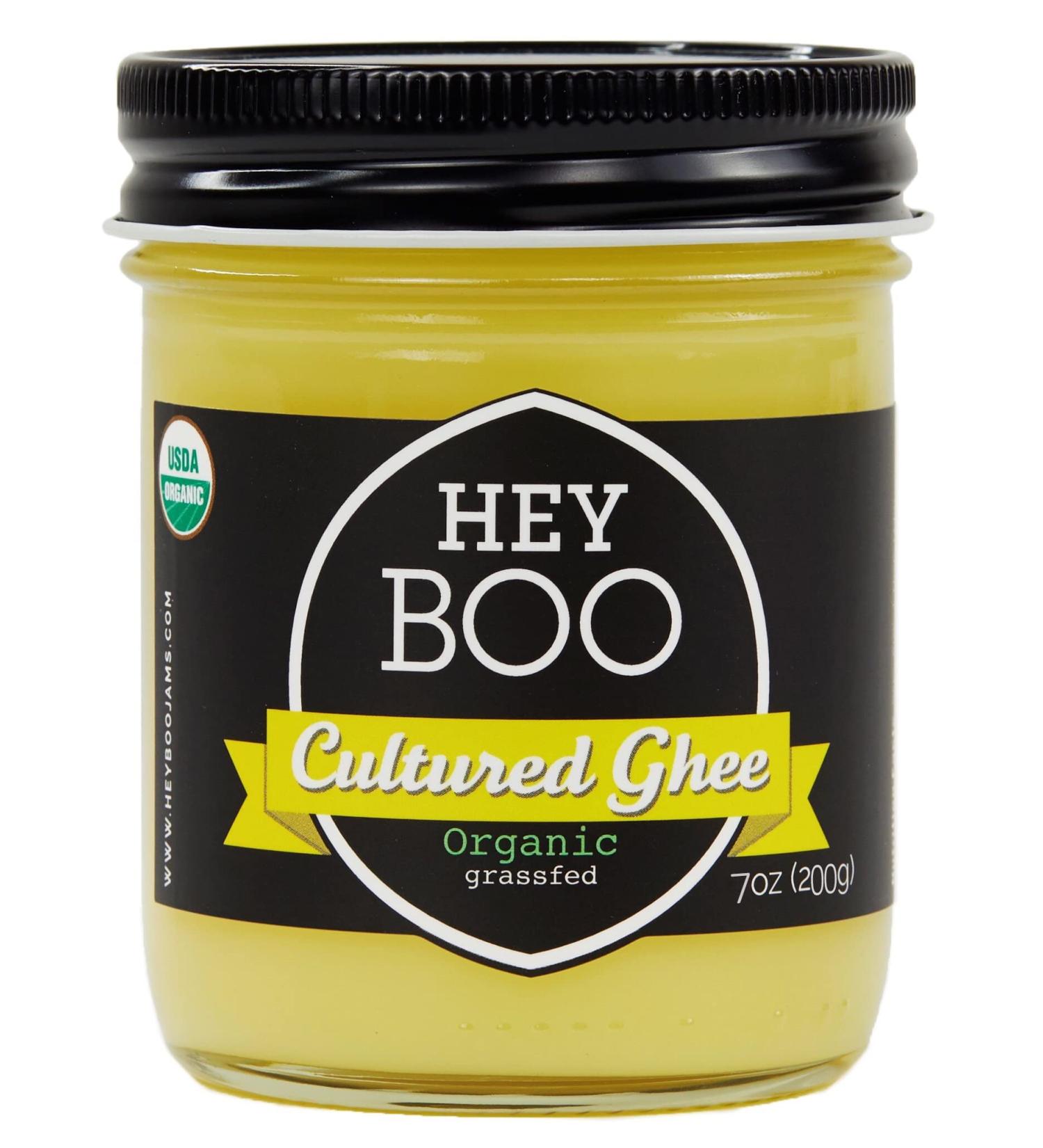 Organic Cultured Ghee from California Grassfed Cows - Award Winning Euro Style High Fat Butter - 8 oz Premium Black Label - Buy Online on GoSupps.com