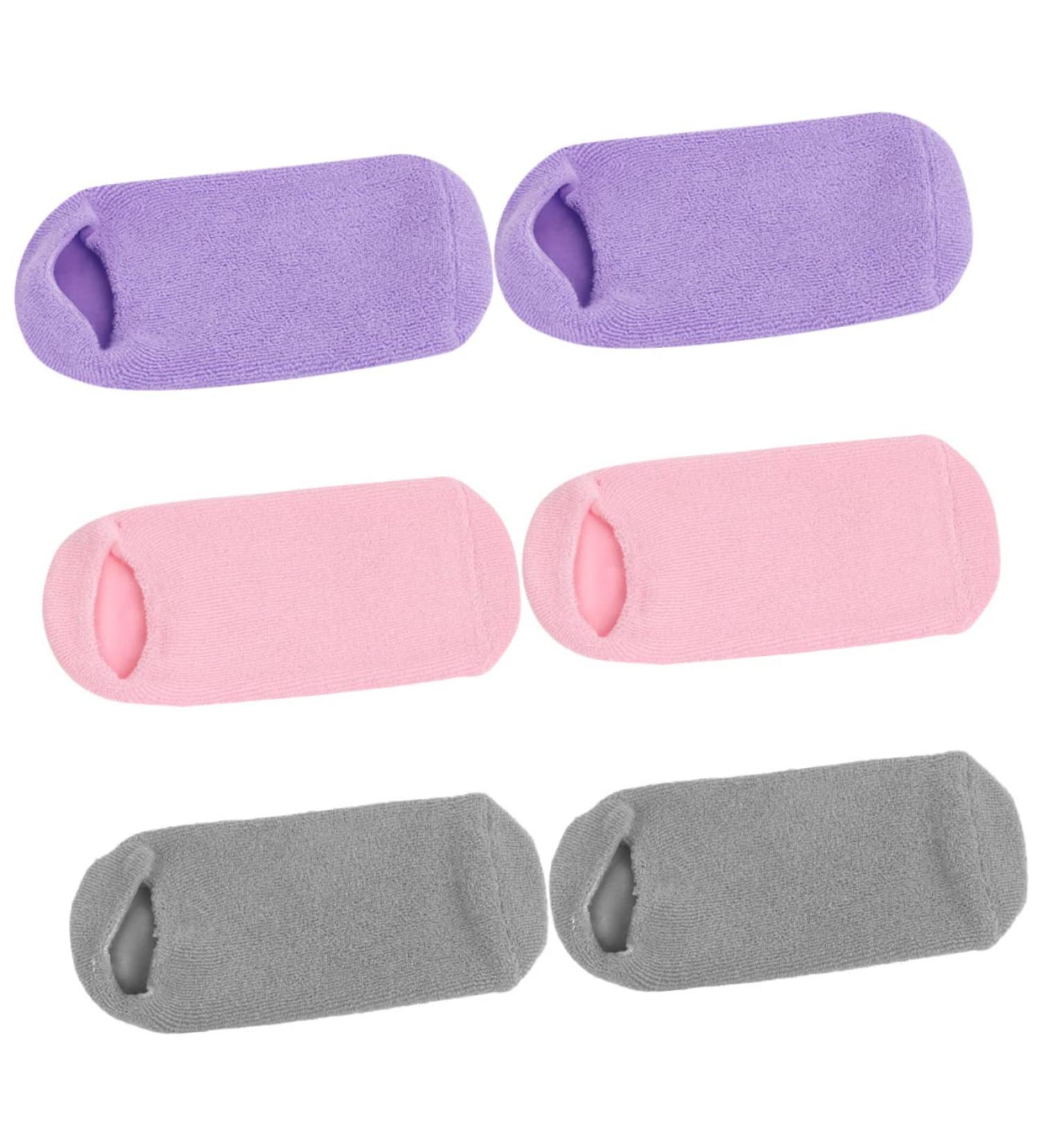 FRCOLOR 6 Pairs Foot Gel Socks Community Essential Oil Essential Oils Sleeping Socks Keep Warm Cotton Spandex Miss - Buy Online on GoSupps.com