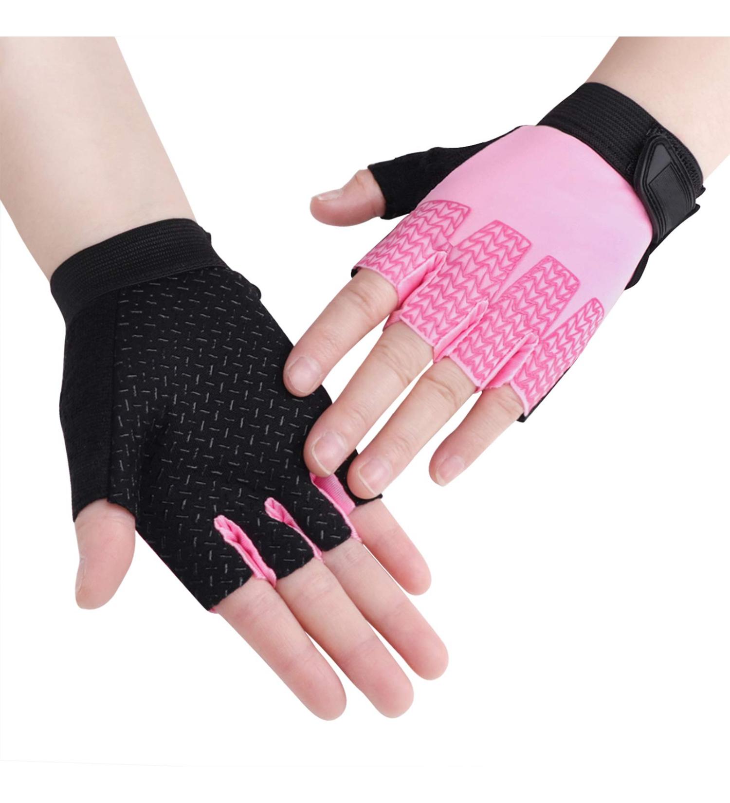 Children's Fingerless Sports Gloves - Breathable Half-Finger Cycling Gloves for Kids | Ideal for Fishing Riding and Fitness - Buy Online on GoSupps.com