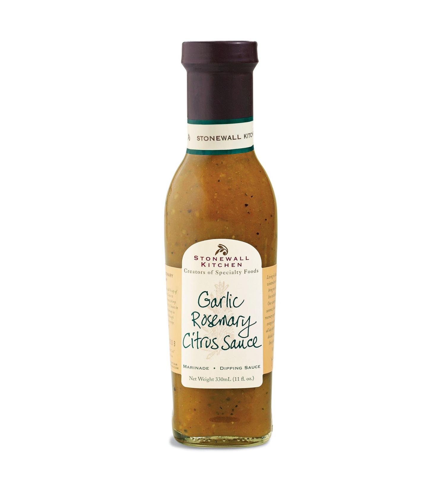 Stonewall Kitchen Garlic Rosemary Citrus Sauce | 11 oz - Gourmet Flavor - Buy Online on GoSupps.com