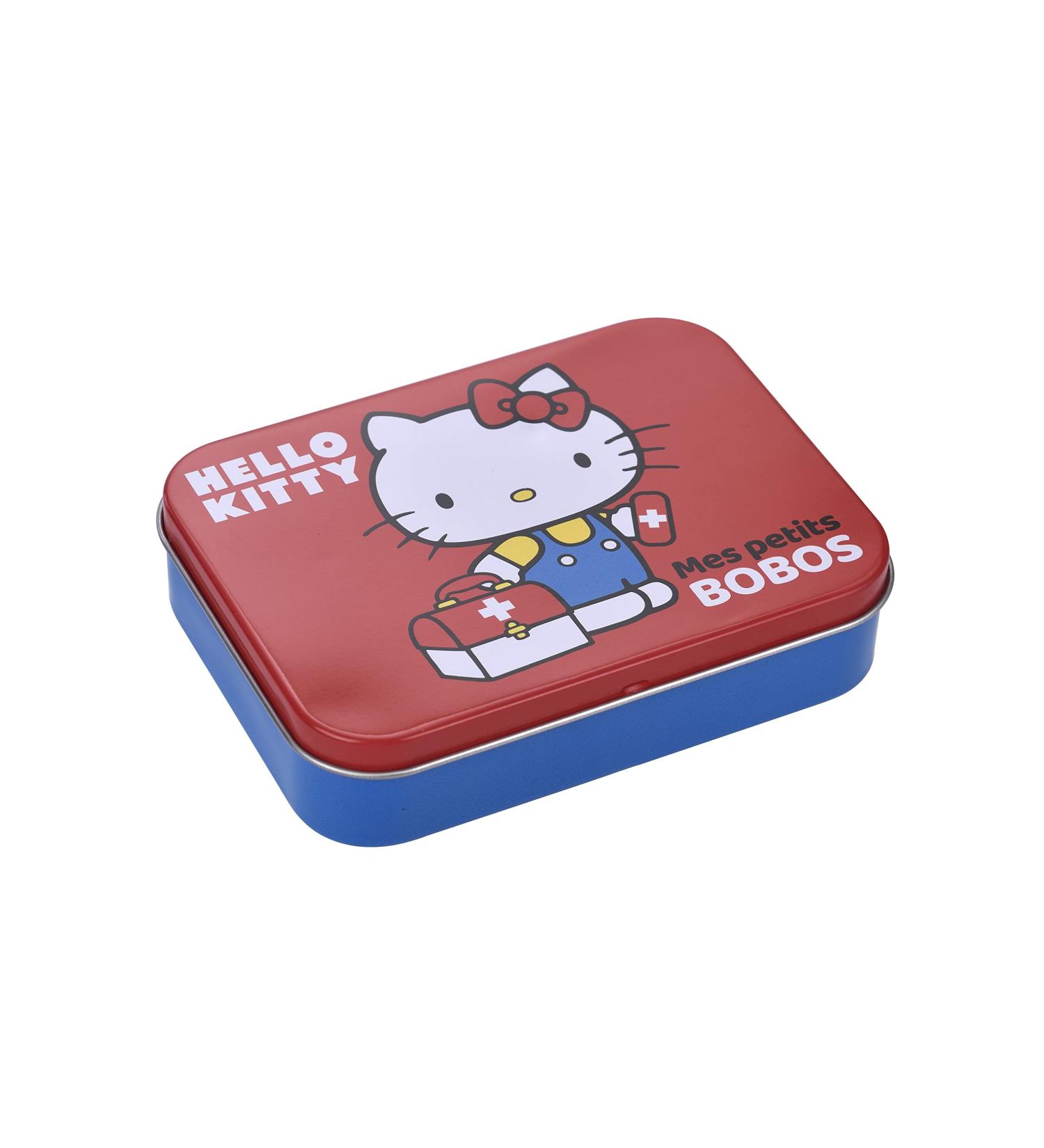 Hello Kitty Children's Metal Storage Box - 24 Plaster Design | Perfect for Backpack | Cute & Unique Gift - Buy Online on GoSupps.com