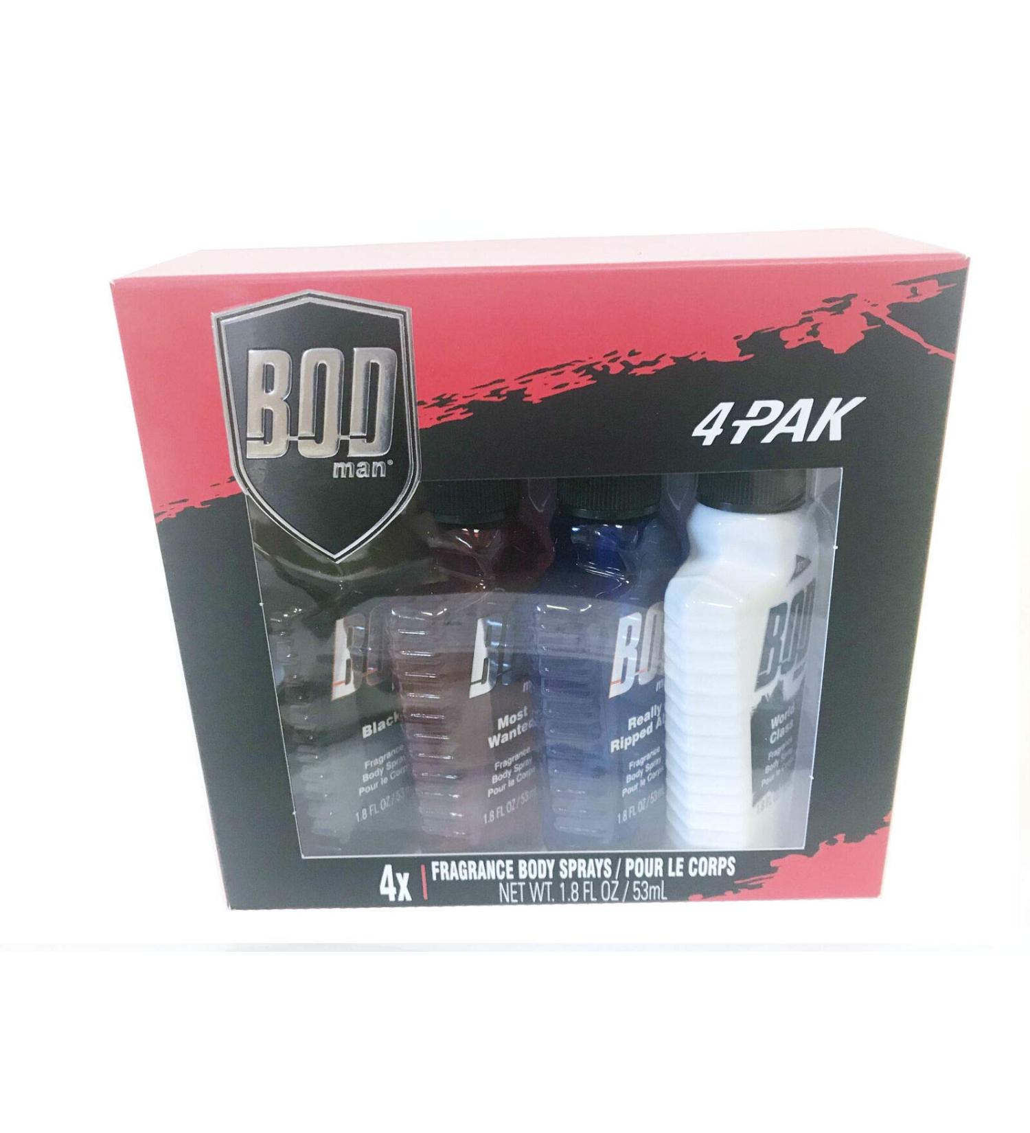 BOD Man Body Sprays - Bold and Sensual Fragrances for Men - Buy Online on GoSupps.com