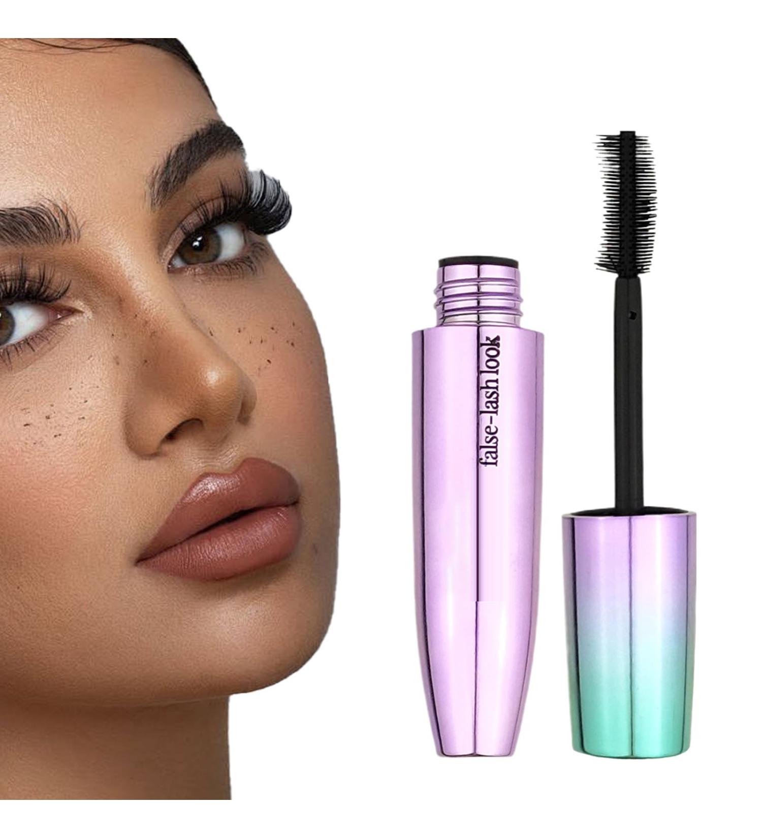 Lengthening Mascara - Intense Volume Mascara for Lashes | Waterproof Beauty Makeup for Weddings Travel Evenings and Everyday Wear - Buy Online on GoSupps.com