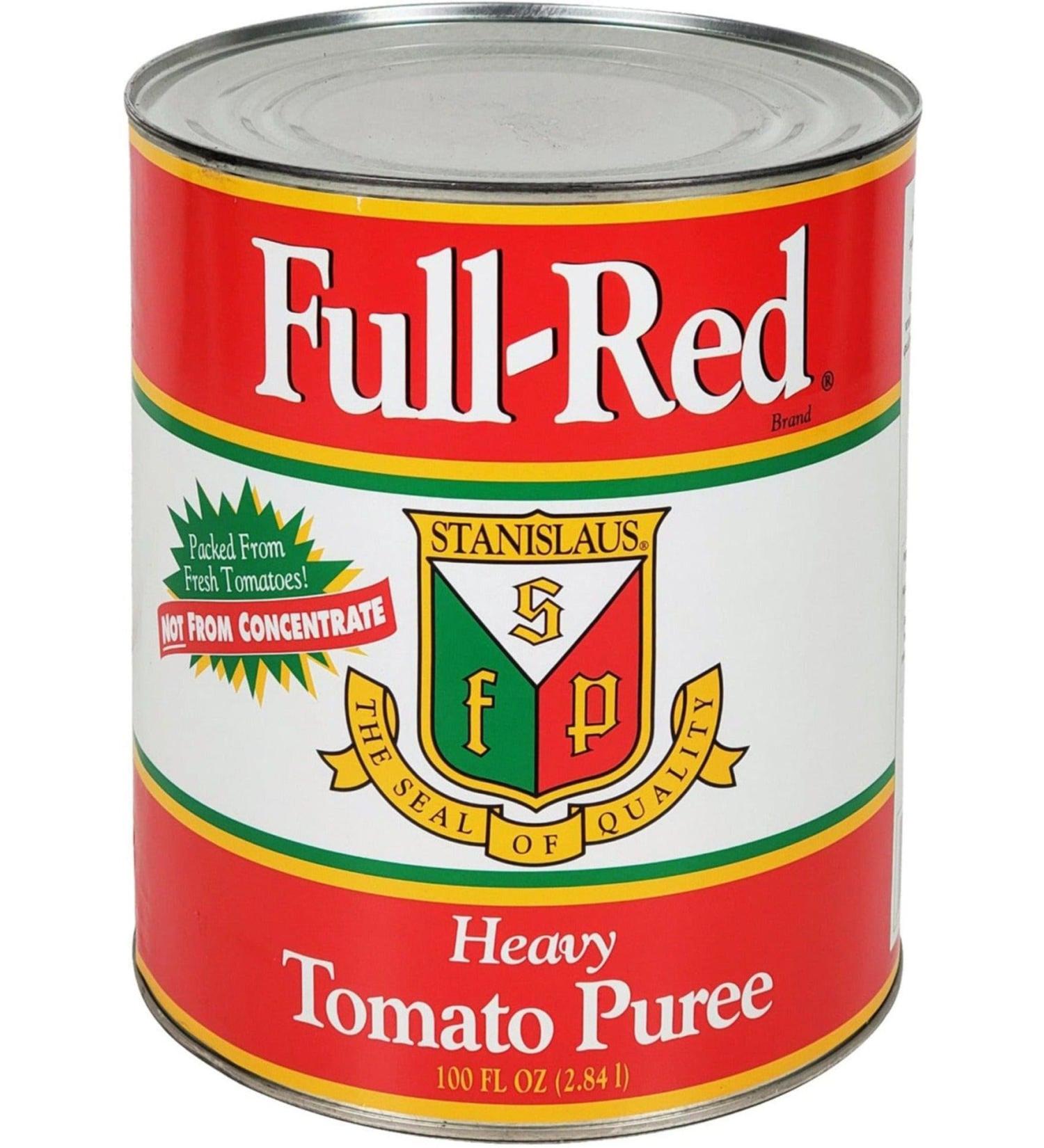 Stanislaus Full Red Tomato Puree 100 Oz Pack of 6