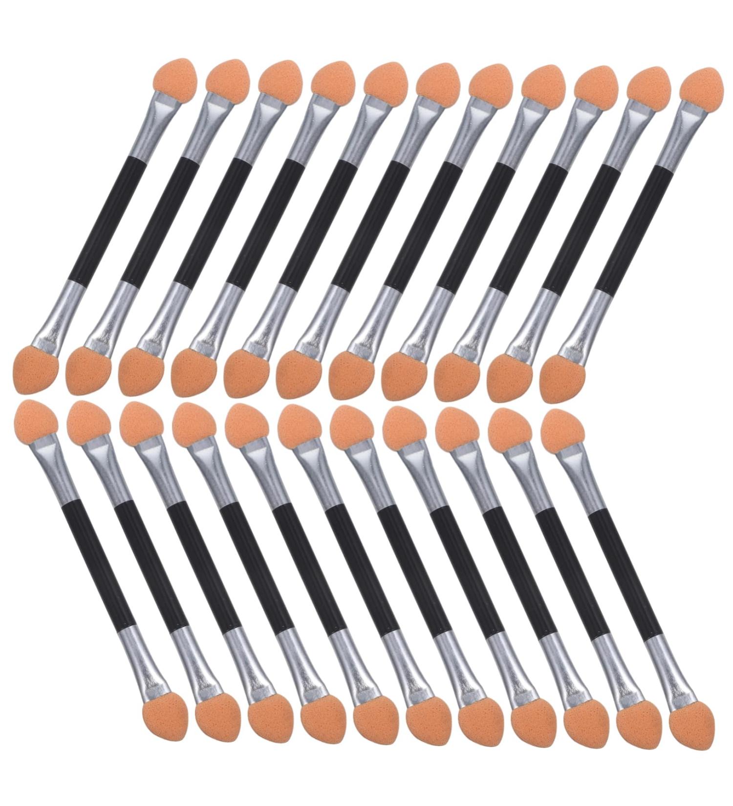 Baluue 24pcs Makeup Eyeshadow Brush Eye Cream Brush Eye Makeup Brushes Dual Ended Eyeshadow Brush Colorful - Buy Online on GoSupps.com