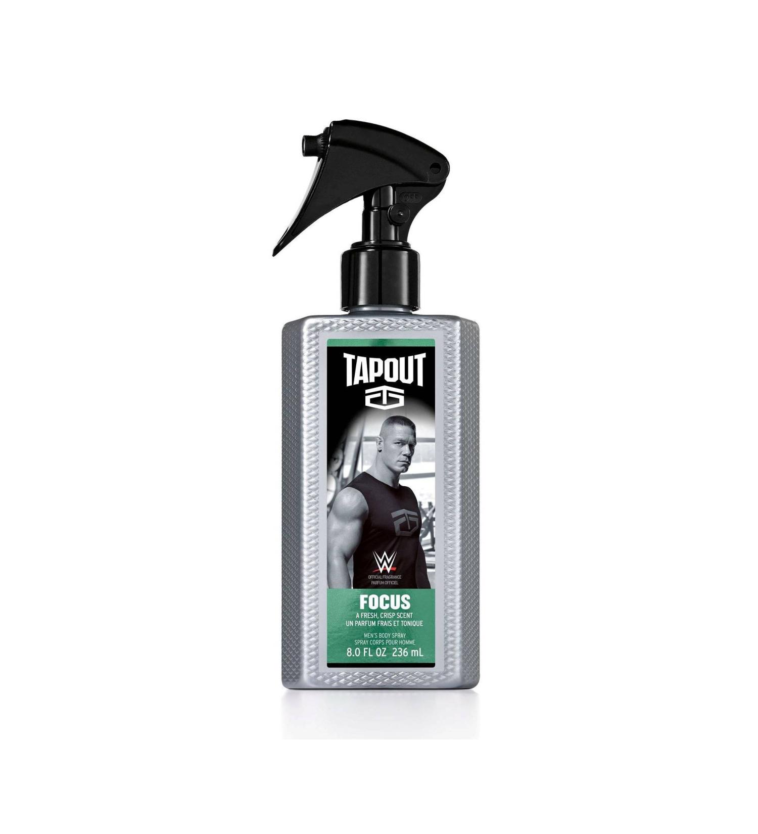 Victory by Tapout Body Spray Men's Cologne Focus 8.0 floz, pack of 1