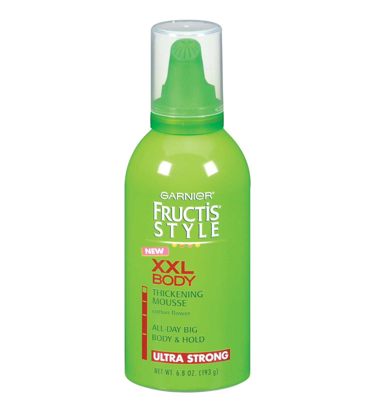 Garnier Fructis Style XXL Body Thickening Mousse Ultra Strong Hold 6.8 Ounce