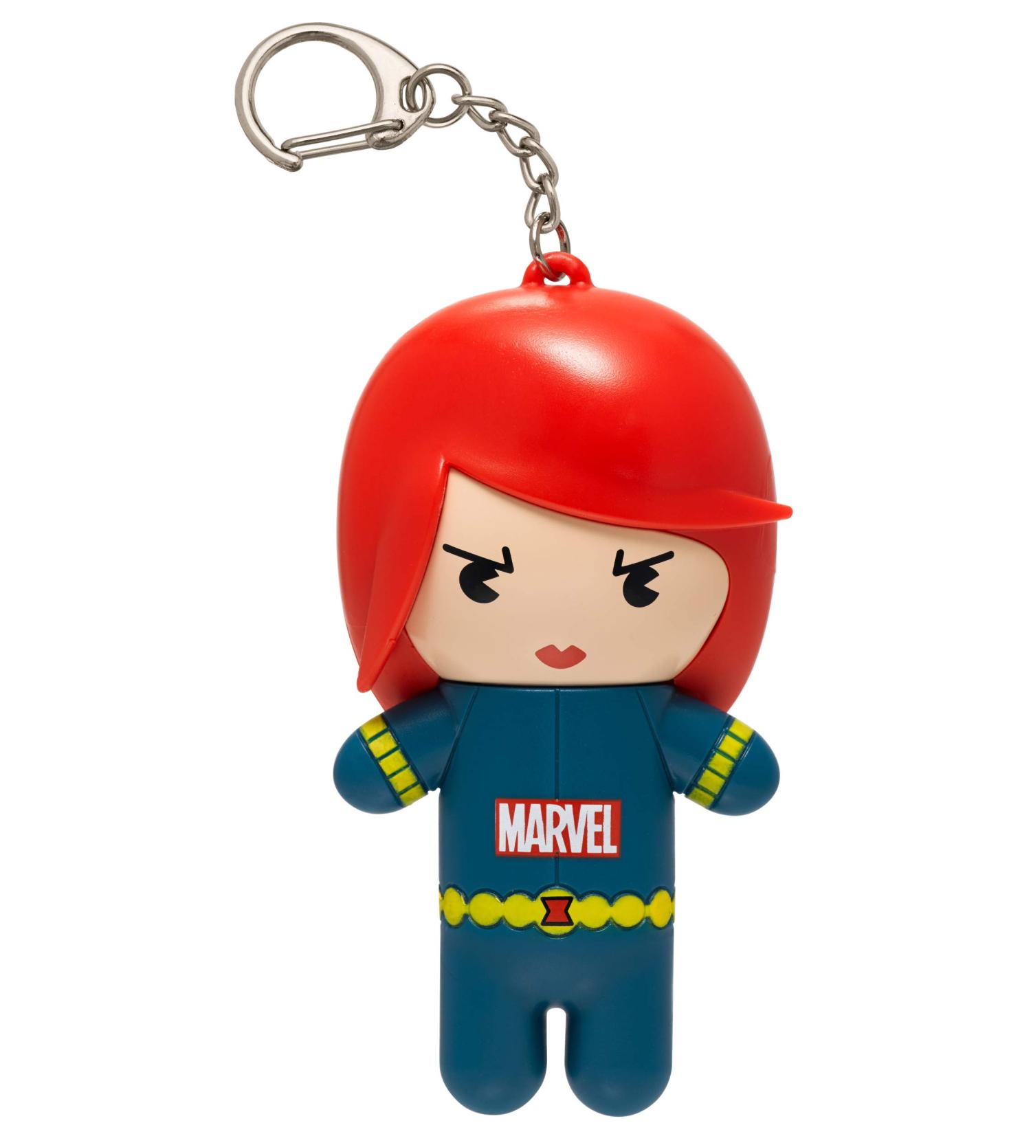 LIP SMACKER + Black Widow: Multi-Tasking is a Must for Superheroes. Black Widow can Fight Crime & Keep Lips moisturized at The Same time! Vanilla Mint Flavor Lip Balm in a collectable Key Chain. Empowering Vanilla Mint