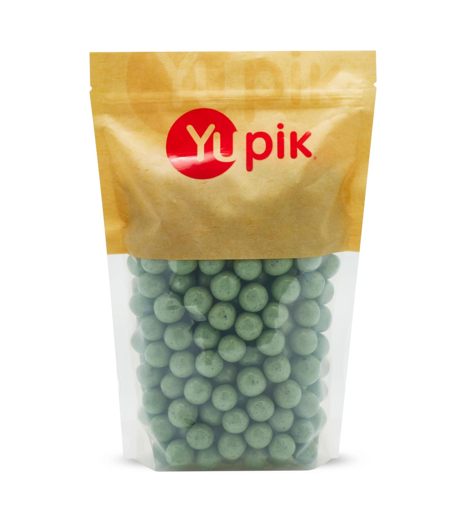 Yupik Mint Chip Malt Balls 1 kg Kosher Chocolate Candy Bites Crisp Malt Center Mint Chocolate Coating Sweet Treat Delicious Snacks Ideal for Gifting Holidays & Baking - Buy Online on GoSupps.com
