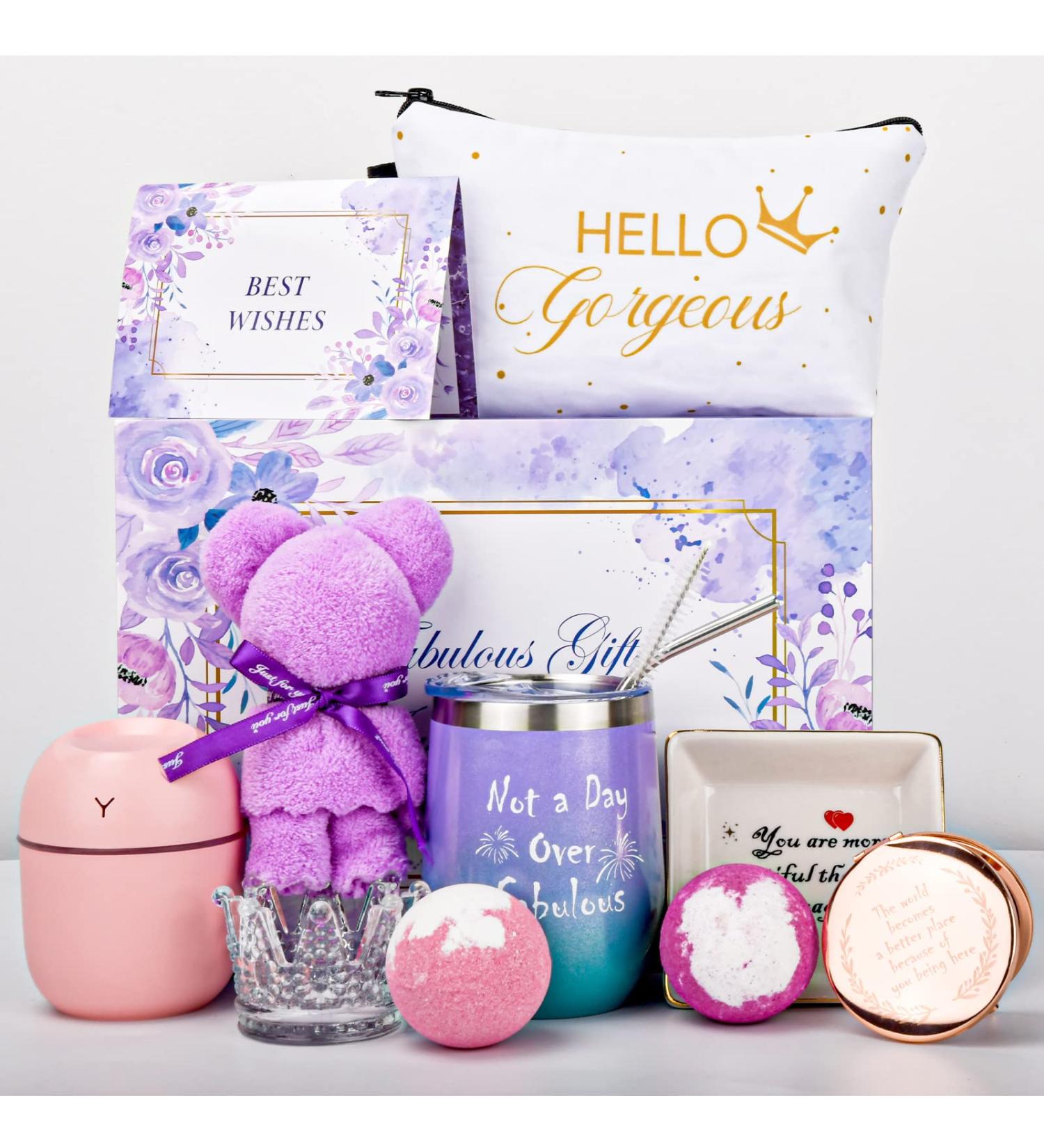 Birthday Gifts for Women  Unique Gift Baskets for Mom  Spa Relaxing Gifts Box for Her  Thank You Gifts for Who Have Everything  Get Well Soon Gifts for Women Female Wife Mom Sister Girlfriend - Buy Online on GoSupps.com