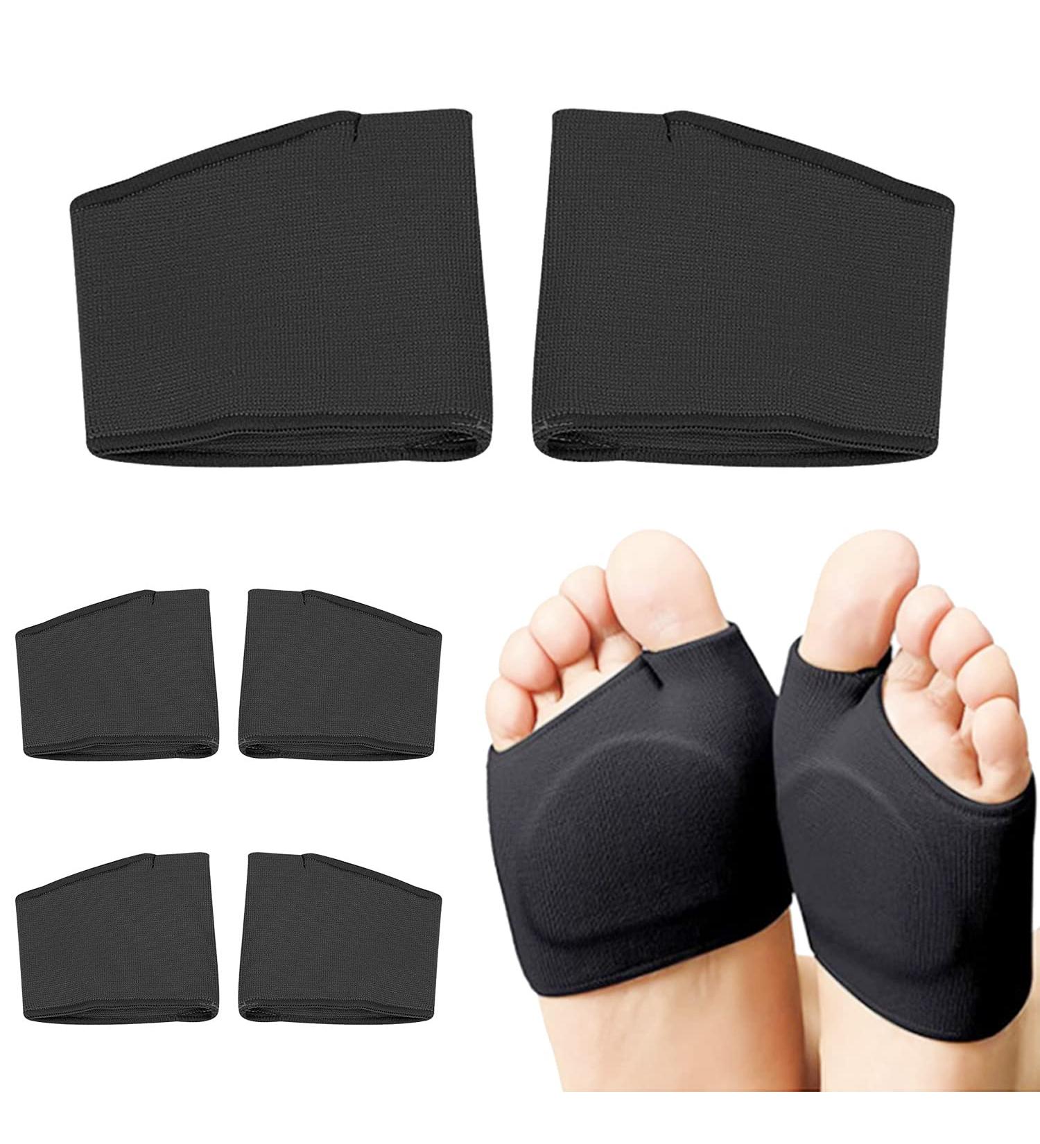 3 Pairs Metatarsal Pads for Bunions & Neuroma Relief - Large Black - Buy Online on GoSupps.com