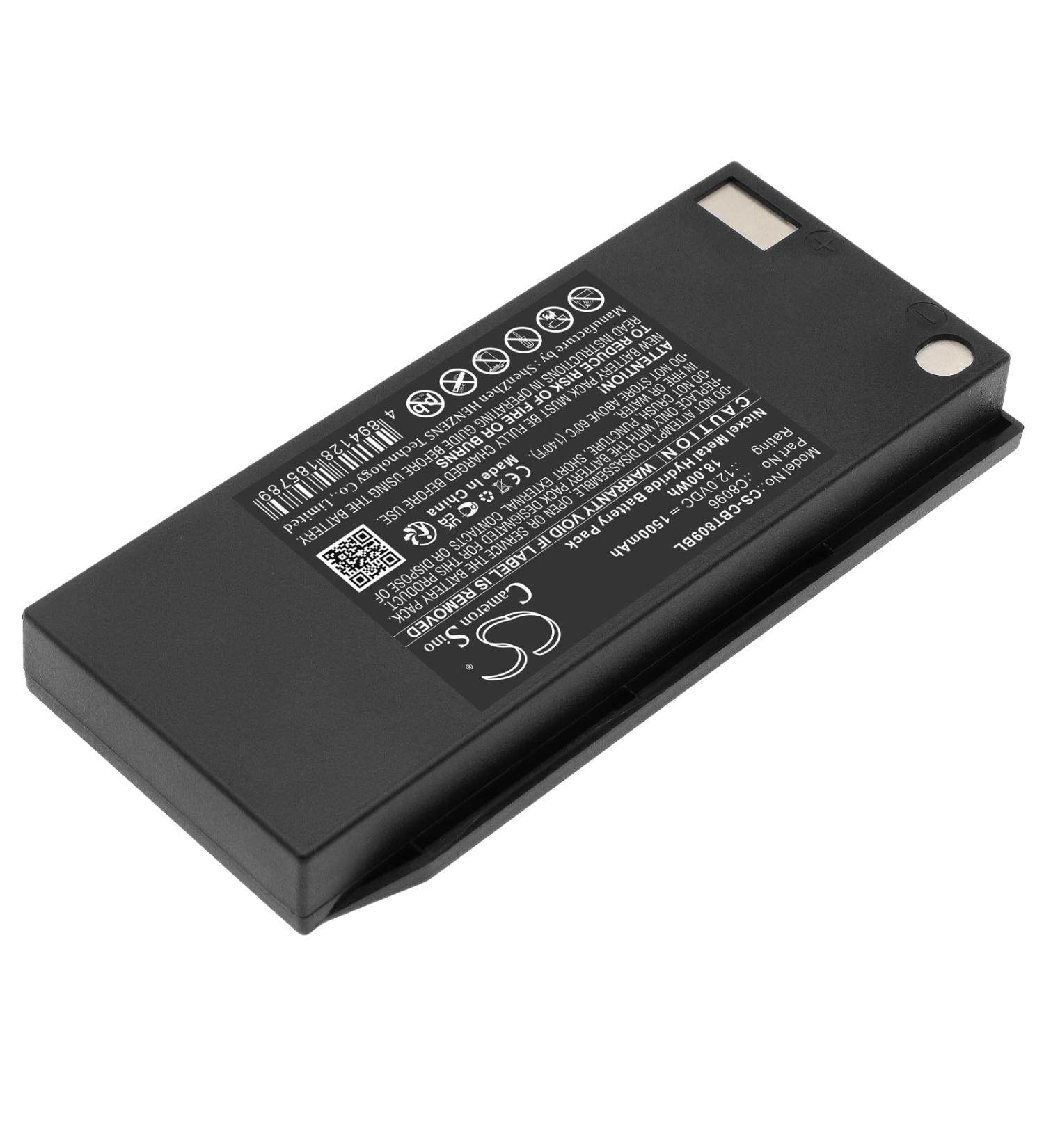 Replacement Battery for Cattron Theimeg 7700T15 T01 & Toggle Controller - C8096 1500mAh 12.0V - International Shipping Available - Buy Online on GoSupps.com