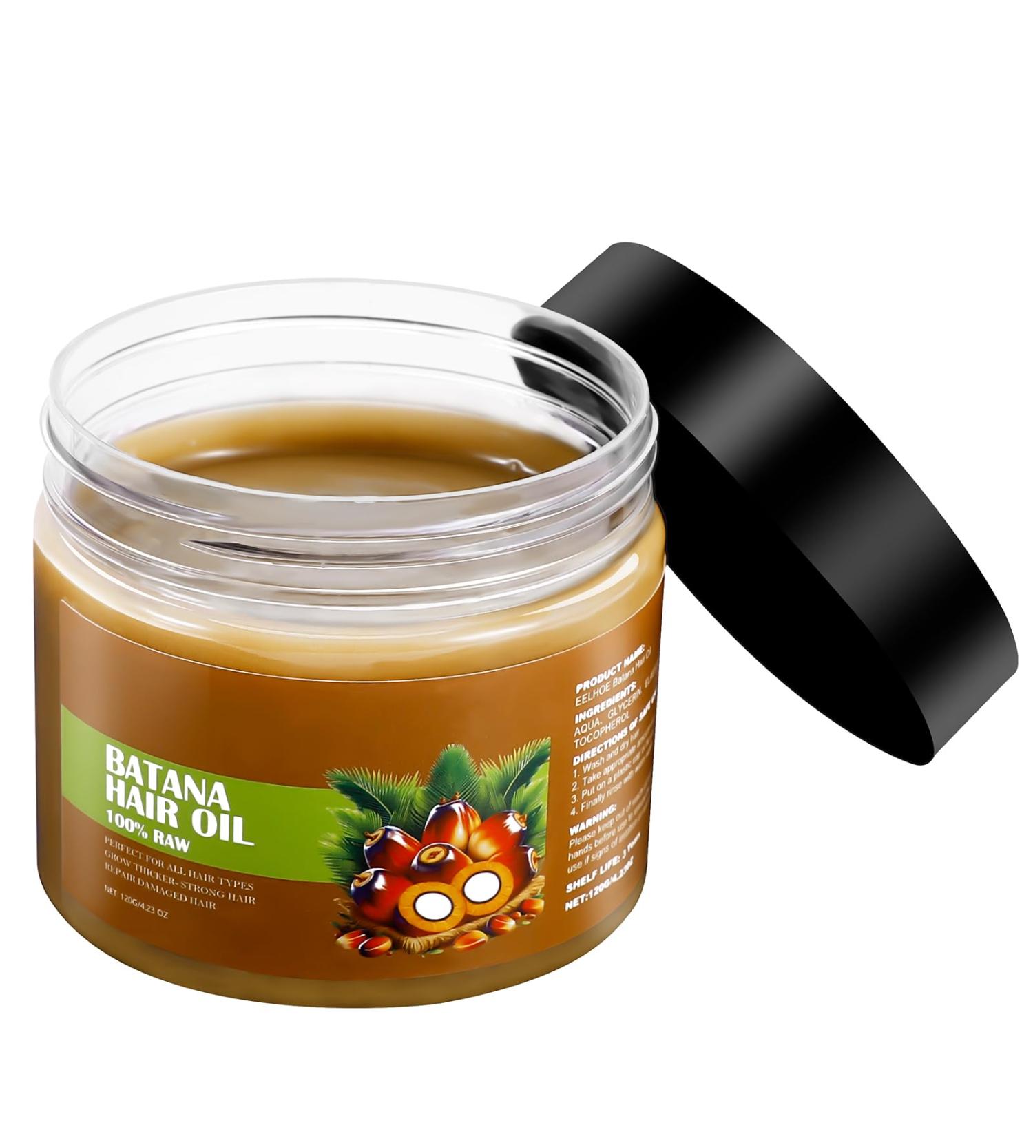 Organic Batana Oil for Hair Growth - Pure Raw Batana Oil for Men & Women | 4.23 OZ - International Shipping Available - Buy Online on GoSupps.com