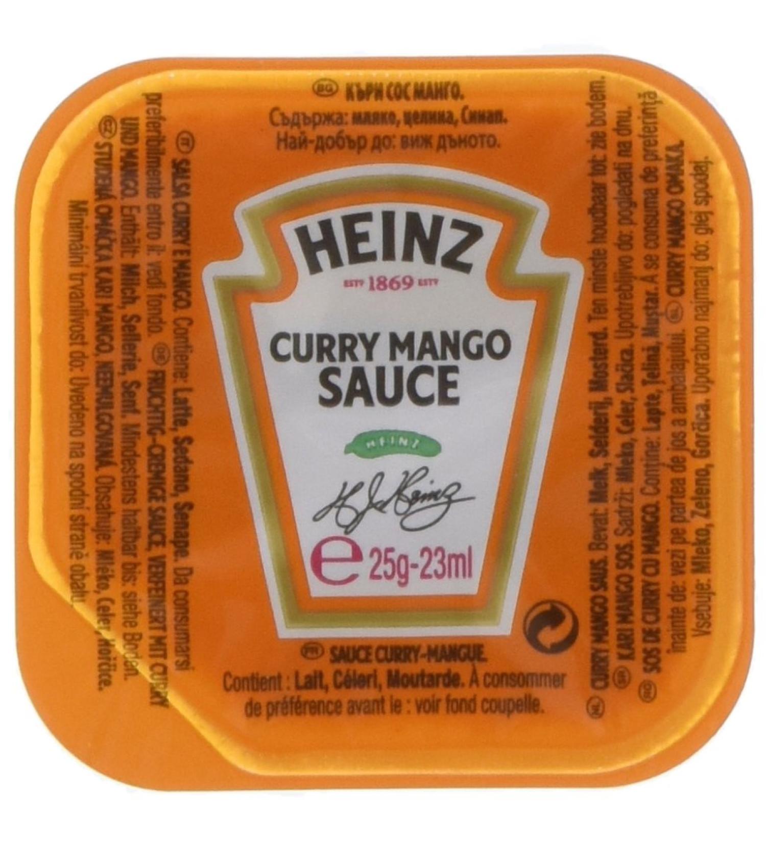 Heinz Curry Mango Sauce Dippot - 1 Pack (25g) | Buy Internationally Online - Buy Online on GoSupps.com