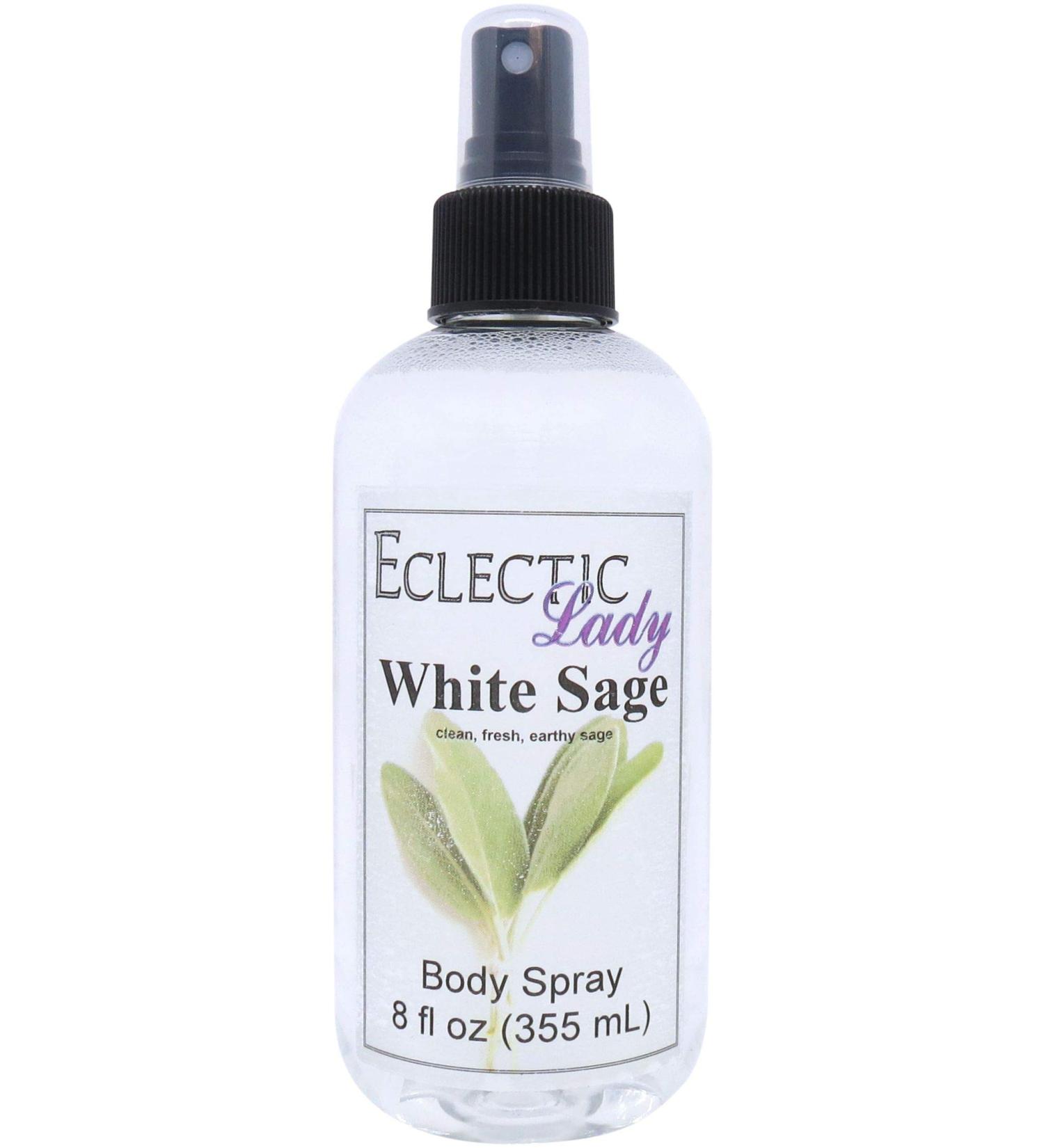 White Sage Body Spray Body Mist for Women with Clean Light & Gentle Fragrance Long Lasting Perfume with Comforting Scent for Men & Women Cologne with Soft Subtle Aroma For Daily Use Regular Strength 8 Fluid Ounces - Buy Online on GoSupps.com