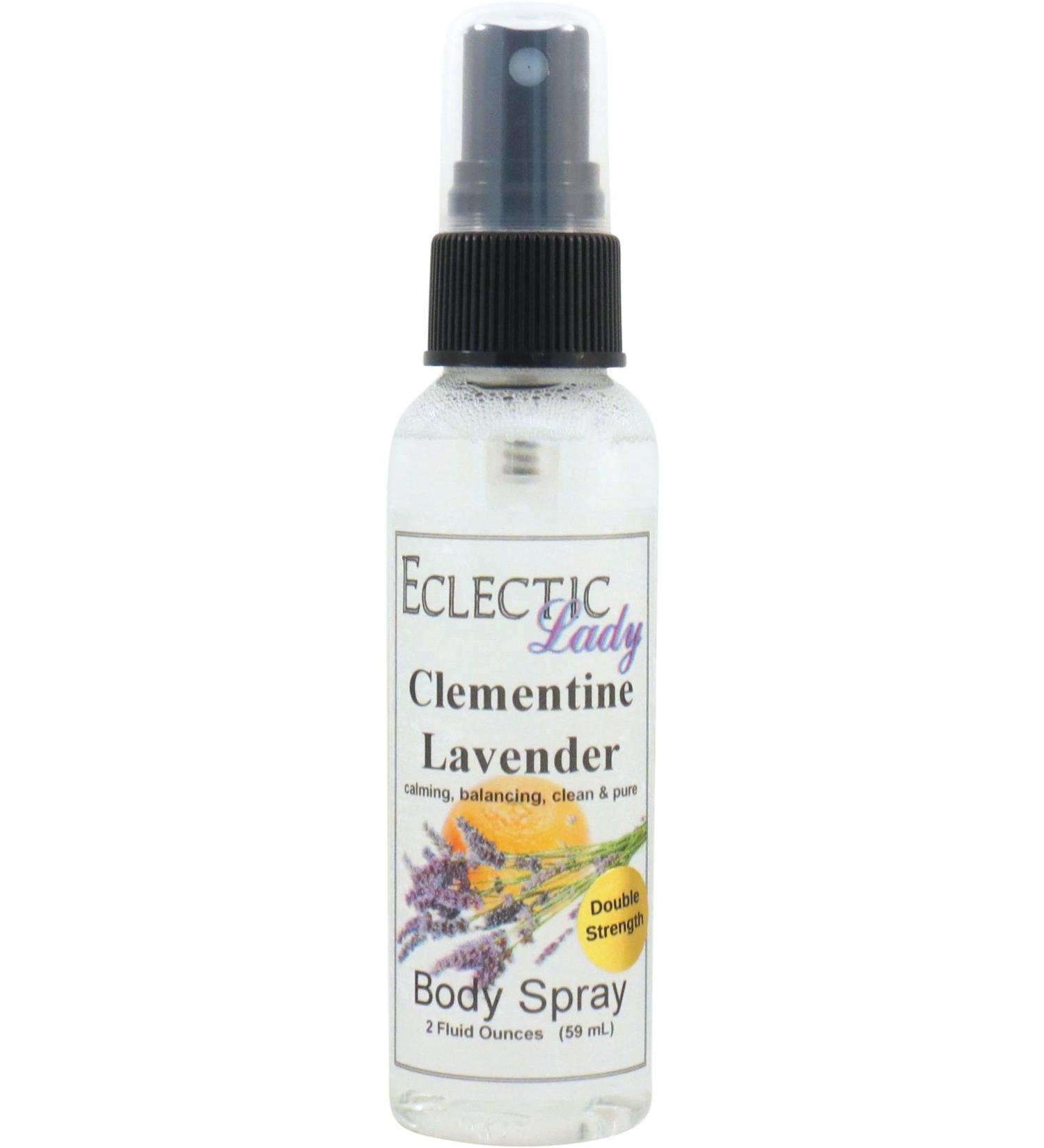 Clementine Lavender Body Spray (Double Strength) 2 ounces Body Mist for Women with Clean Light & Gentle Fragrance Long Lasting Perfume with Comforting Scent for Men & Women Cologne with Soft 2 Fluid Ounces (Double Strength) - Buy Online on GoSupps.com