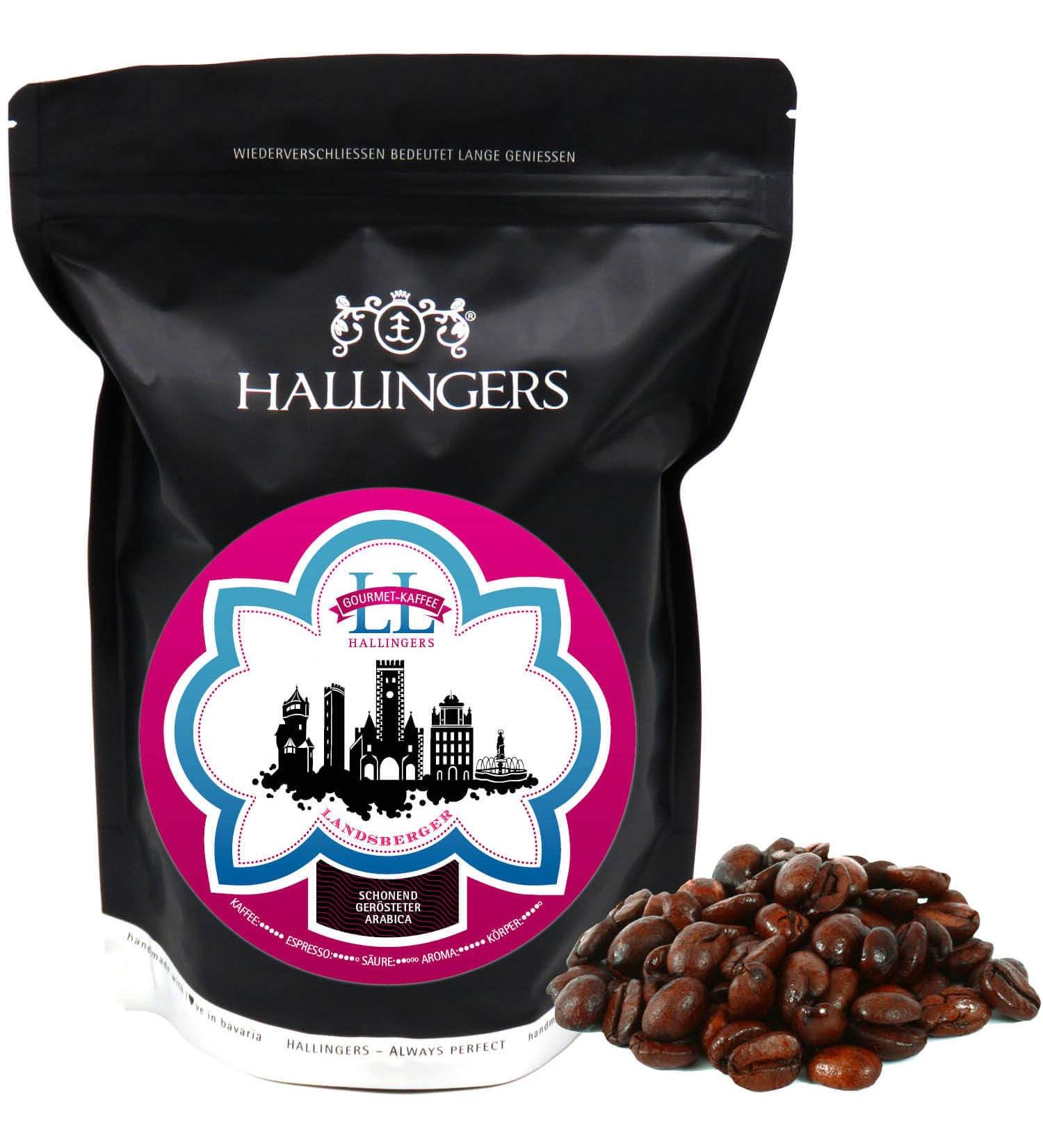Hallingers No.LL Gourmet Coffee - Long-Term Roasted 500g | Perfect Gift for Mother's Day Father's Day Birthdays & Anniversaries - Premium International Shipping - Buy Online on GoSupps.com