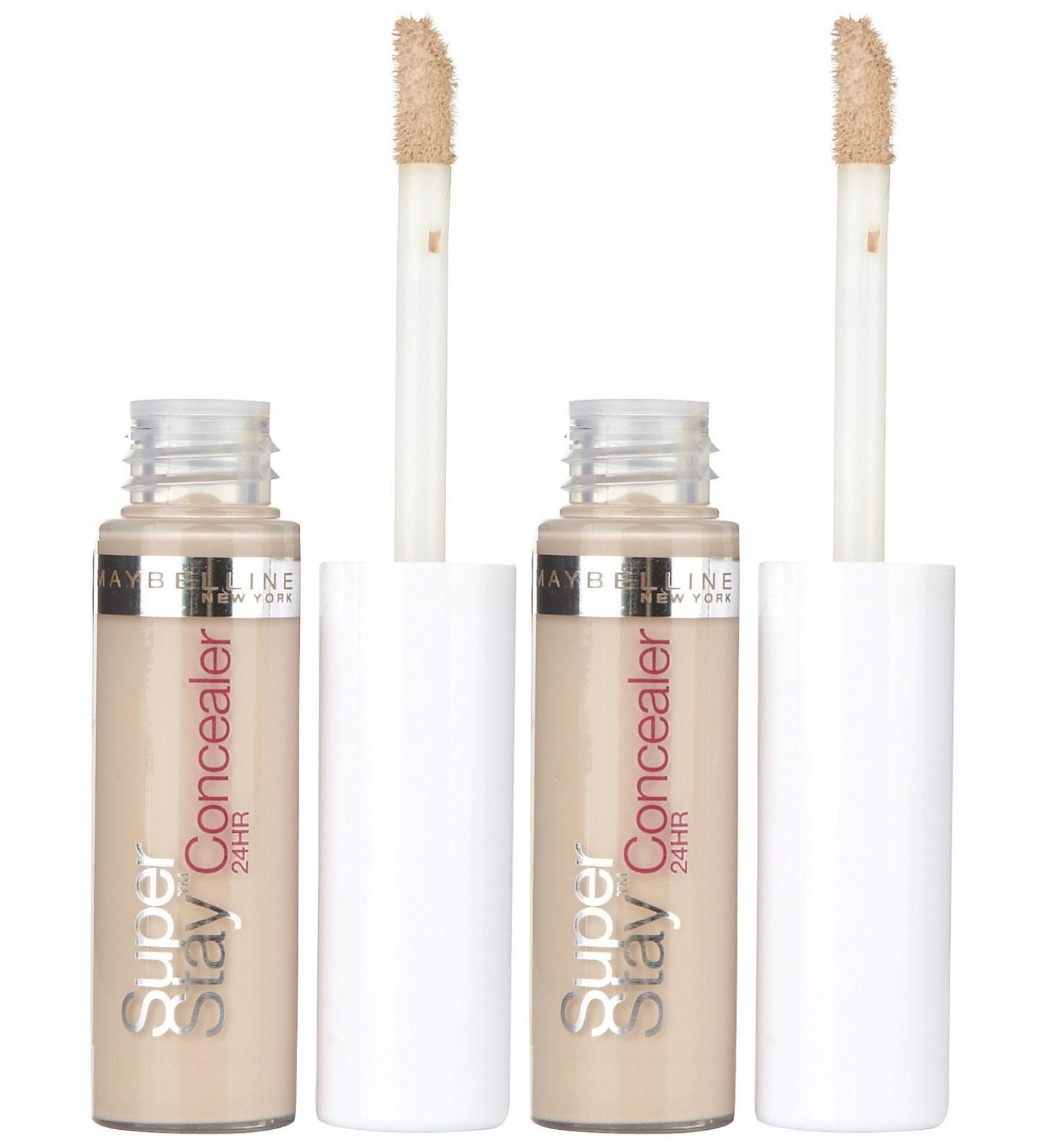 Maybelline SuperStay Concealer - Cream - 2 Pack