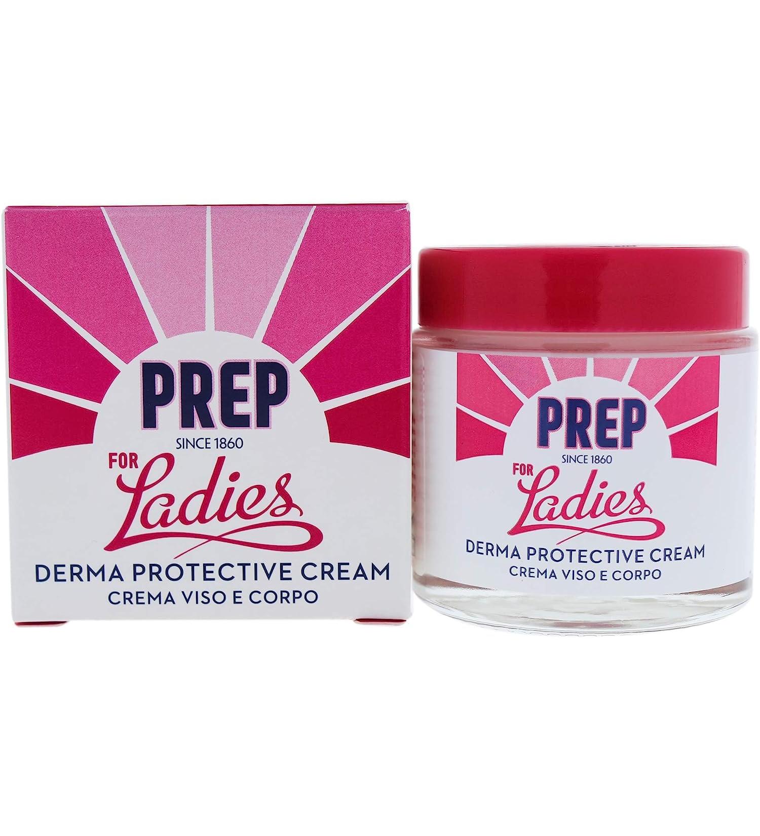 EUROCOSMESI Prep Derma Protective Cream Women 75 ml Facial Body Pot Set of 3 - Buy Online on GoSupps.com