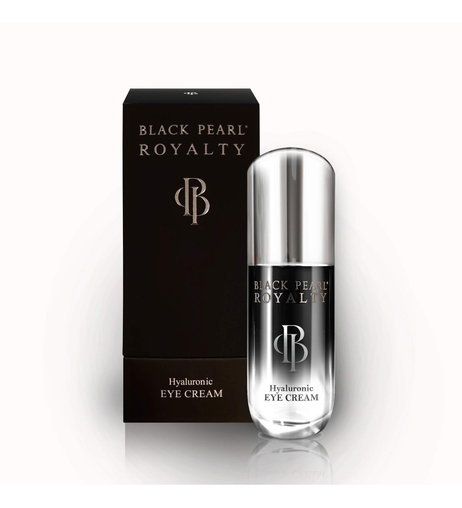 Black Pearl Royalty Hyaluronic Acid Eye Cream | Anti-Aging & Anti-Wrinkle - Enriched with Dead Sea Minerals - International Shipping Available - Buy Online on GoSupps.com