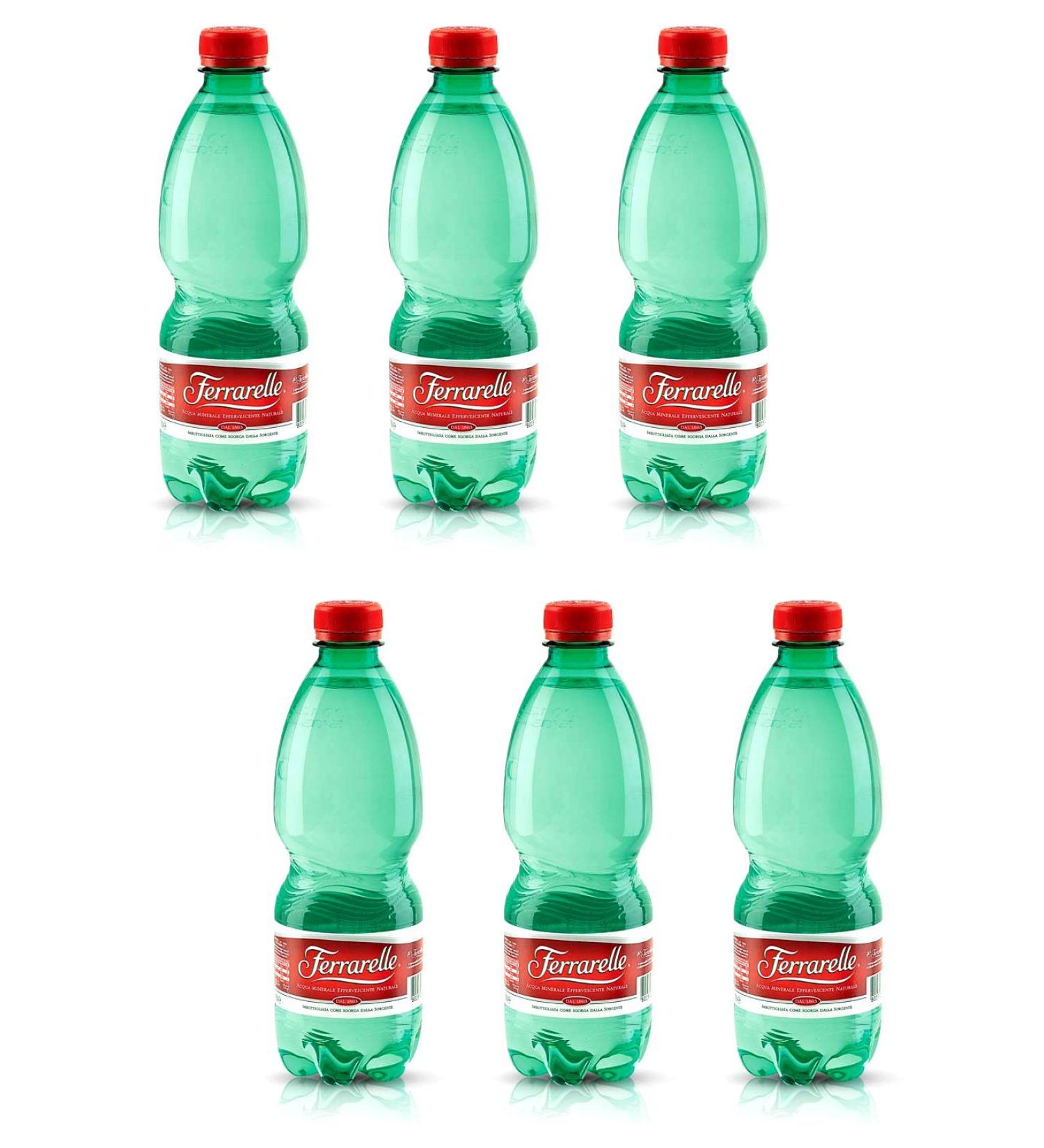 Ferrarelle acqua confezione da 6 bottigliette da 50 cl ciascuna (1000043675) - Buy Online on GoSupps.com