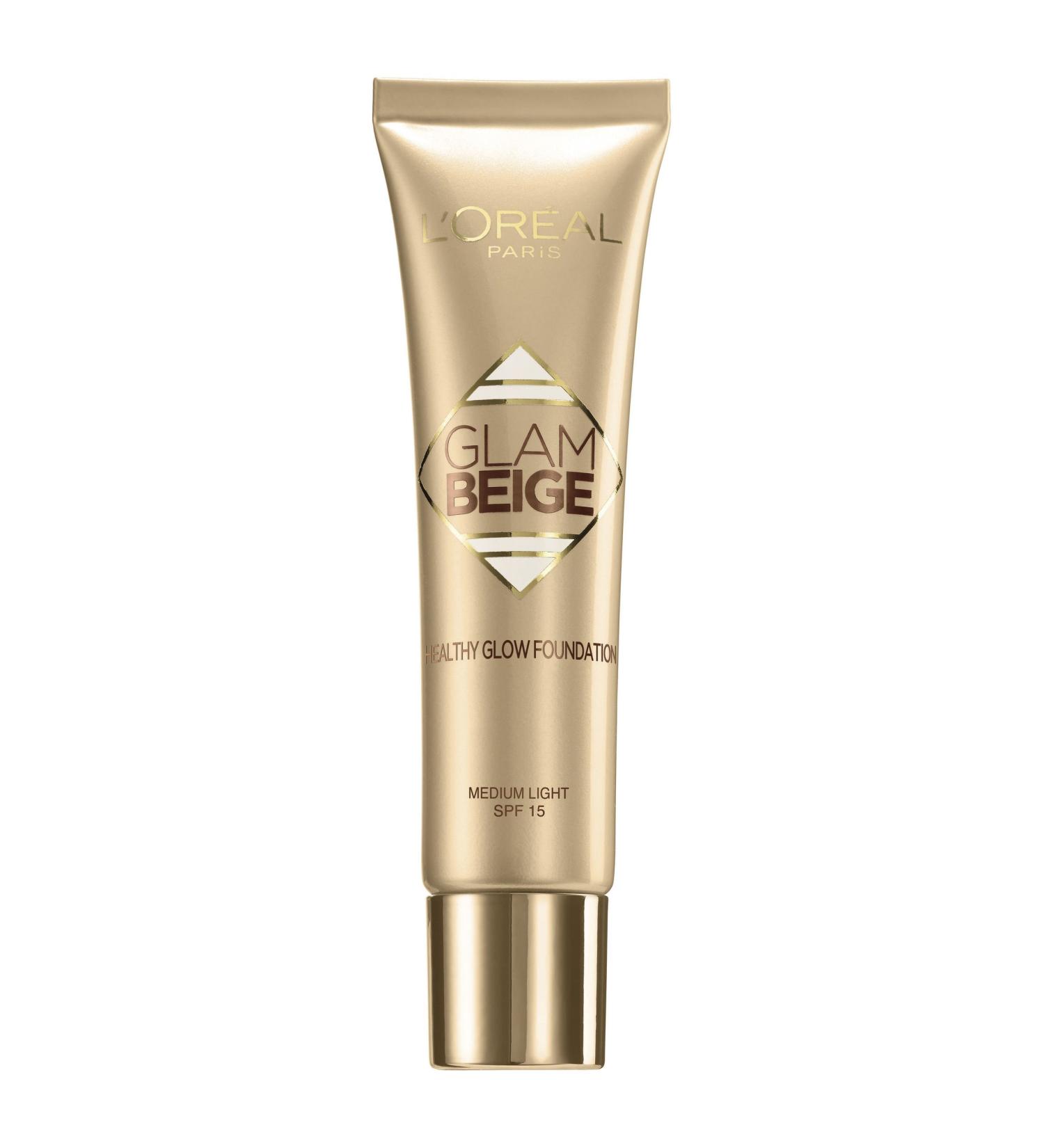 L'OREAL Glam Beige Foundation - Natural Mineral SPF 20 - 30ml - Medium Clair | International Shipping Available - Buy Online on GoSupps.com