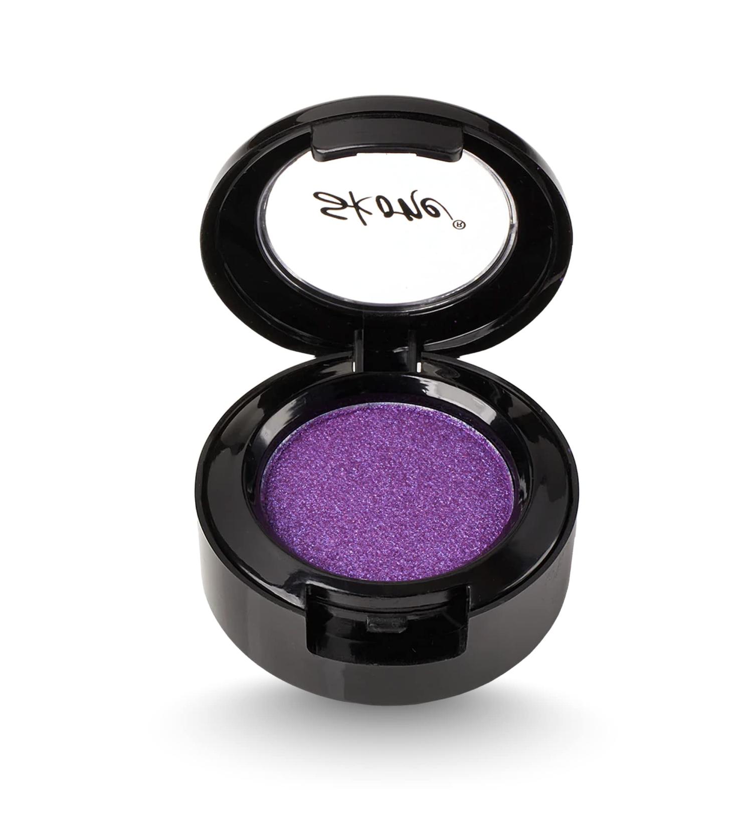 Skone Cosmetics Gems Eyeshadow- Highly Pigmented Longwear Eye Makeup in Purple with Pro Shimmery Finish - Ultra-Blendable Single Eyeshadow, Slightly Shimmer Shades - Flowers - Buy Online on GoSupps.com
