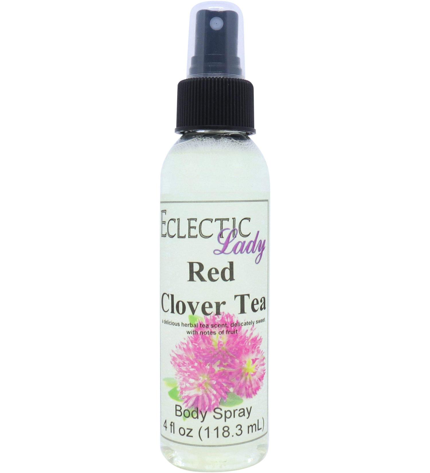 Red Clover Tea Body Spray 4 ounces Body Mist for Women with Clean Light & Gentle Fragrance Long Lasting Perfume with Comforting Scent for Men & Women Cologne with Soft Subtle Aroma For Daily Use 4 Fluid Ounces - Buy Online on GoSupps.com