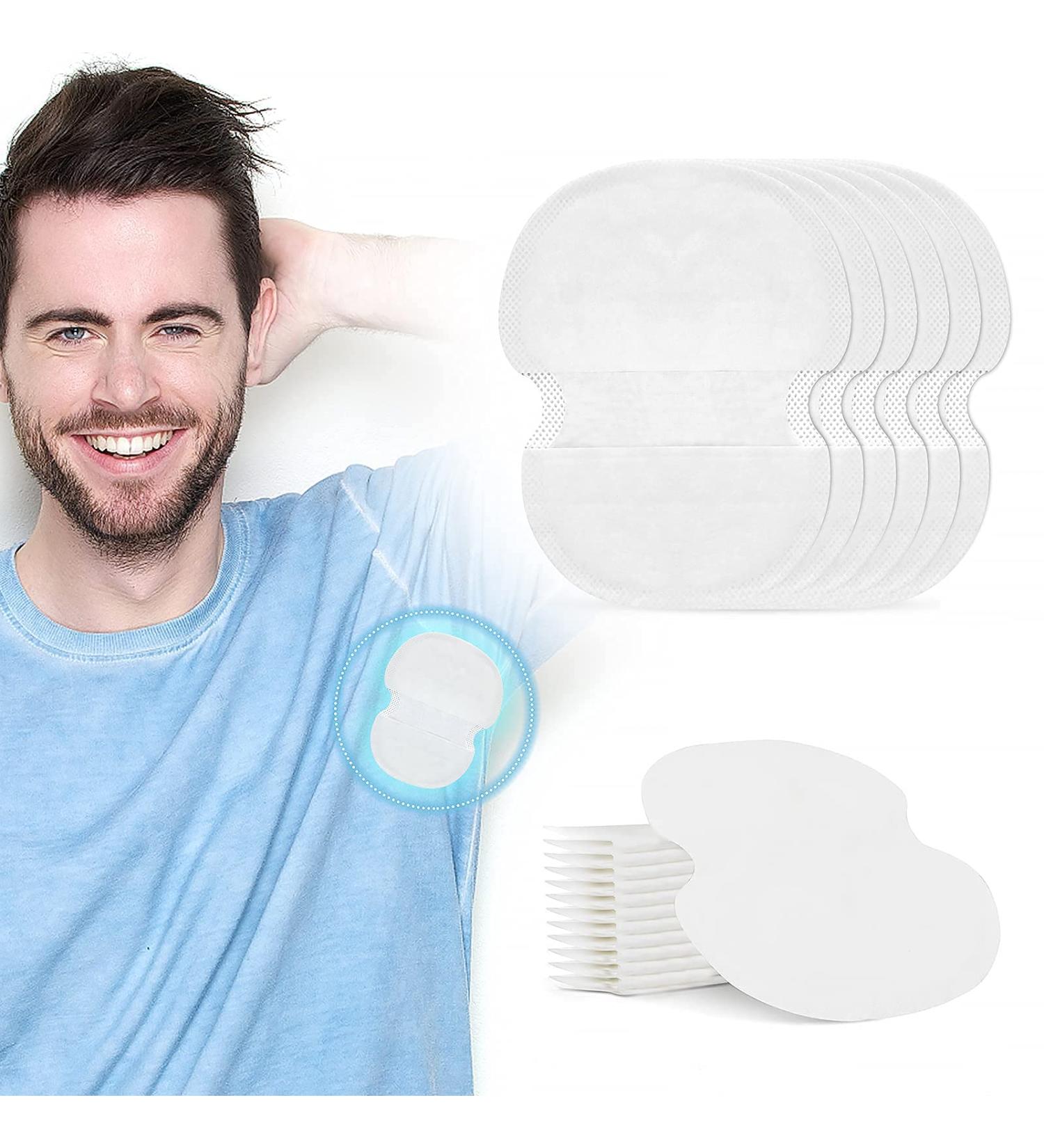 100 Pack Aoeoun Underarm Sweat Pads for Women and Men - Premium Disposable Sweat Shield for Hyperhidrosis - Comfortable and Non-Visible - Buy Online on GoSupps.com