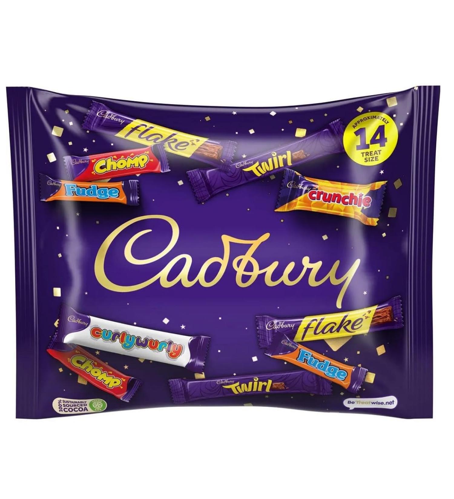  Cadbury Cadbury Family Heroes Treat Size Bars 222g (Pack of 16) - Buy Online on GoSupps.com