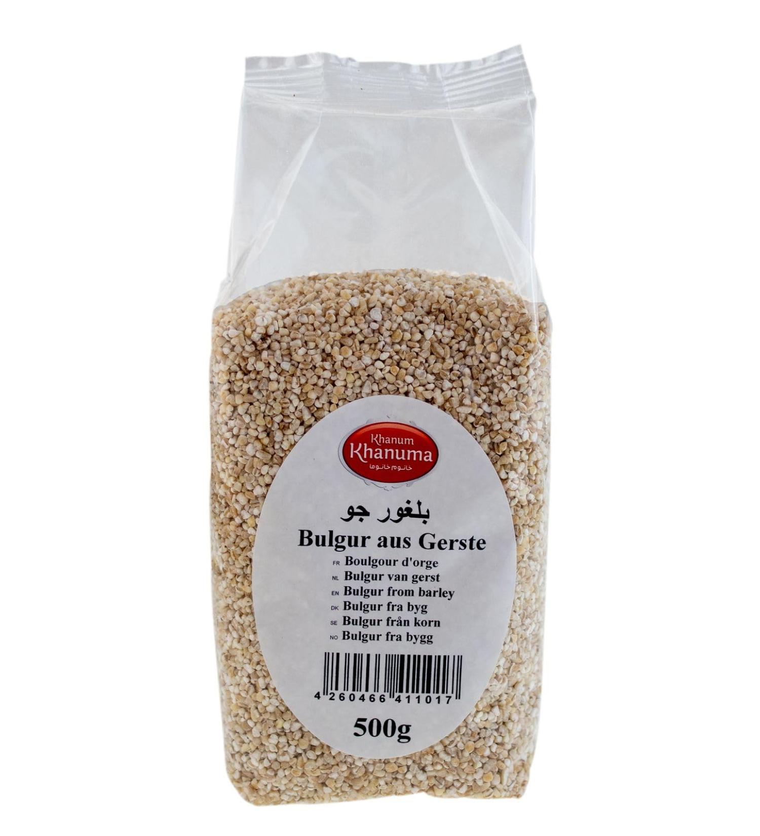 Khanum Khanuma Bulgur from barley 500 grams for cooking and baking