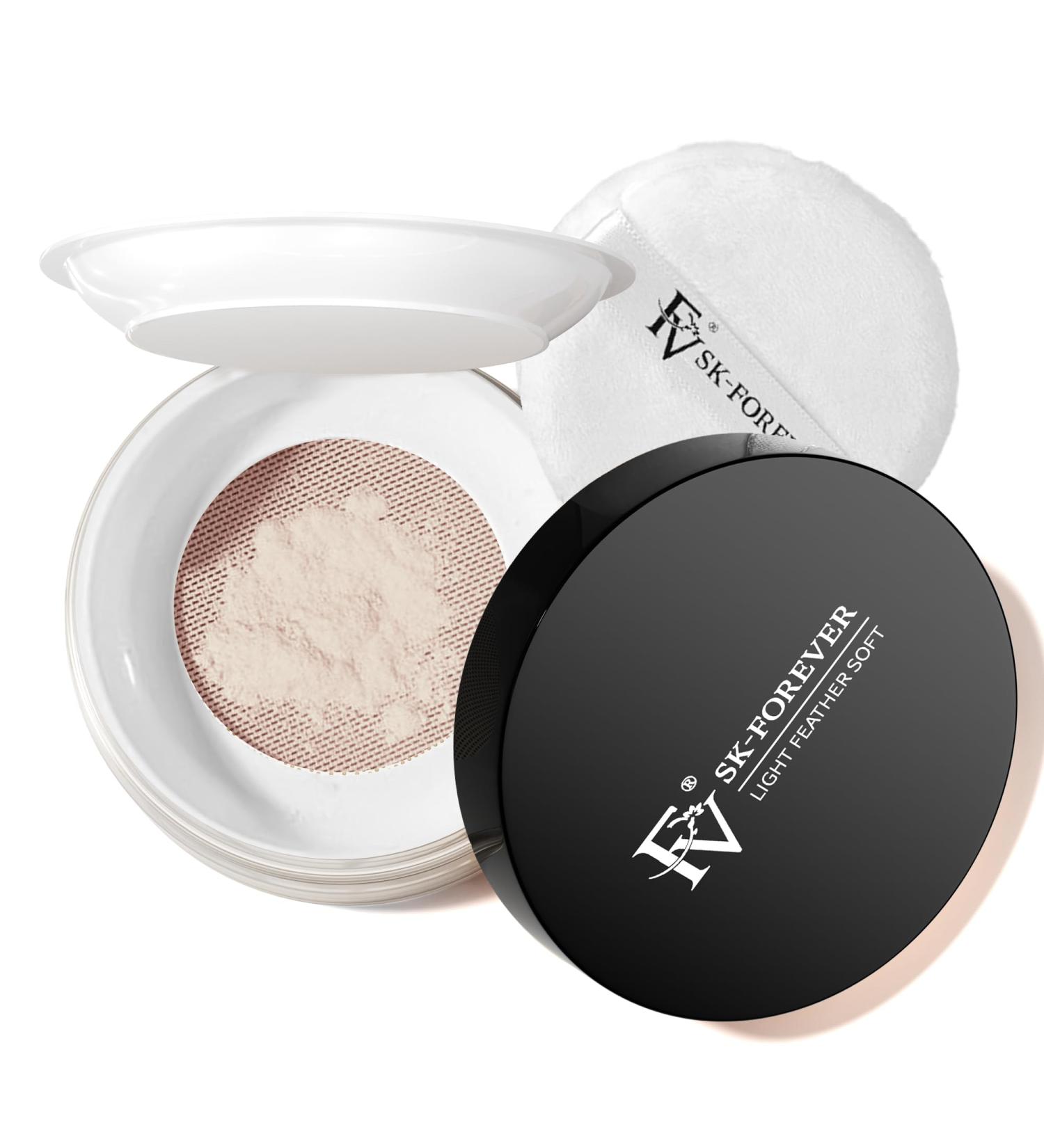 FV Loose Setting Powder Talc Free Translucent Face Powder for Lightweight Natural Finish Formula Without Shine Fine Lines and Smooth Pores for Oily Dry Normal Skin Types 10g Ivory - Buy Online on GoSupps.com