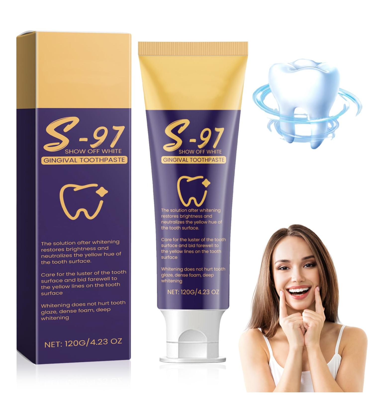 120g Sp-97 Toothpaste Probiotic Toothpaste Sp-97 Toothpaste for Fresh Breath Deep Cleaning Care Toothpaste Effectively Cleans Refreshes and Prevents Tooth Decay - Buy Online on GoSupps.com