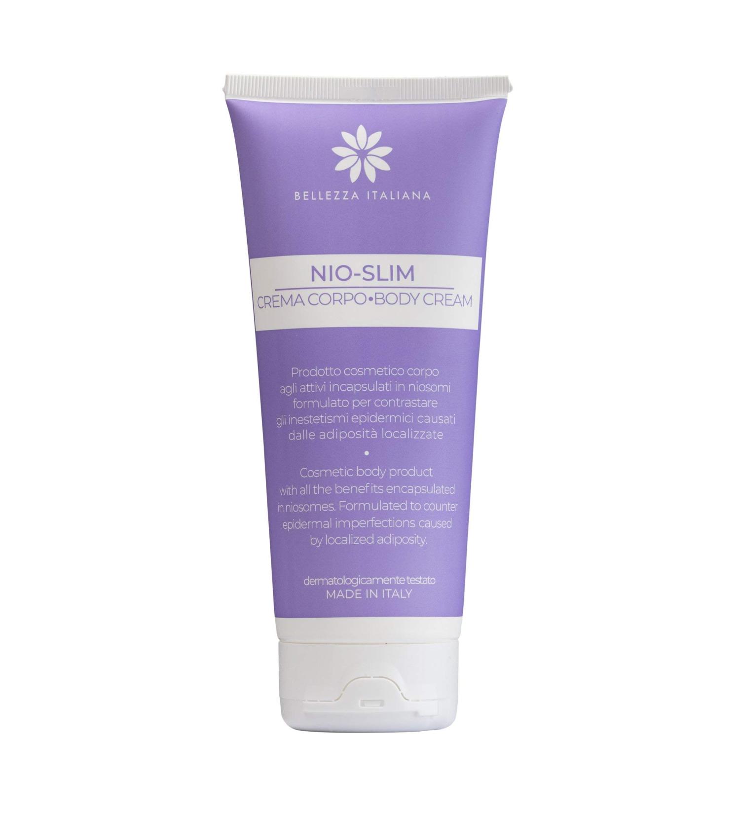 QD Italy BELLEZZA ITALIANA NioSlim 200 ml 100 Made in Italy Slim body cream to reduce local distance