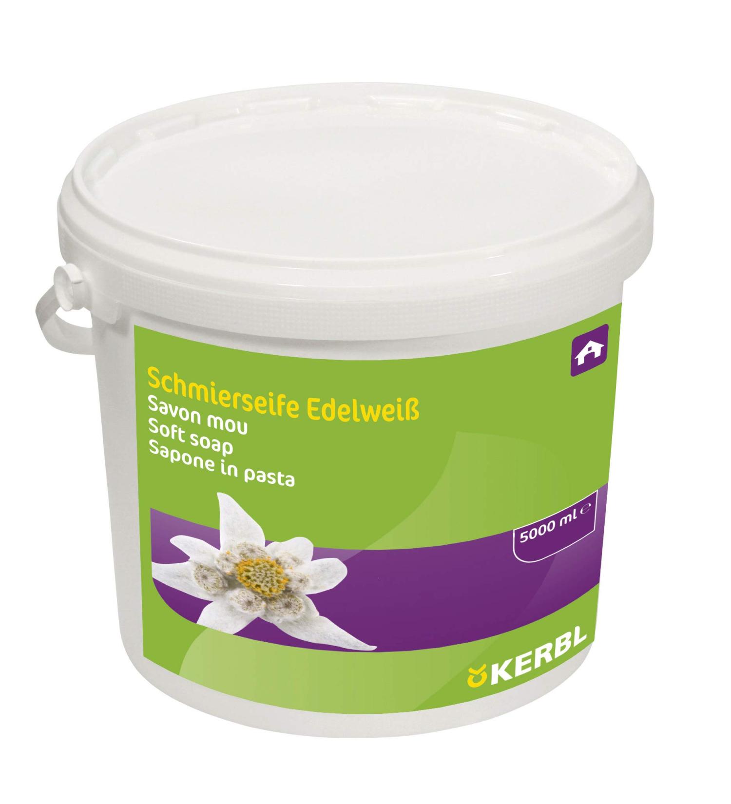 Kerbl Edelweiss soft soap 5000 ml bucket 5 l (1 pack)